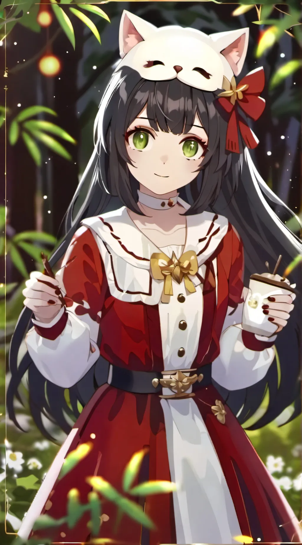 ai character: mintew background