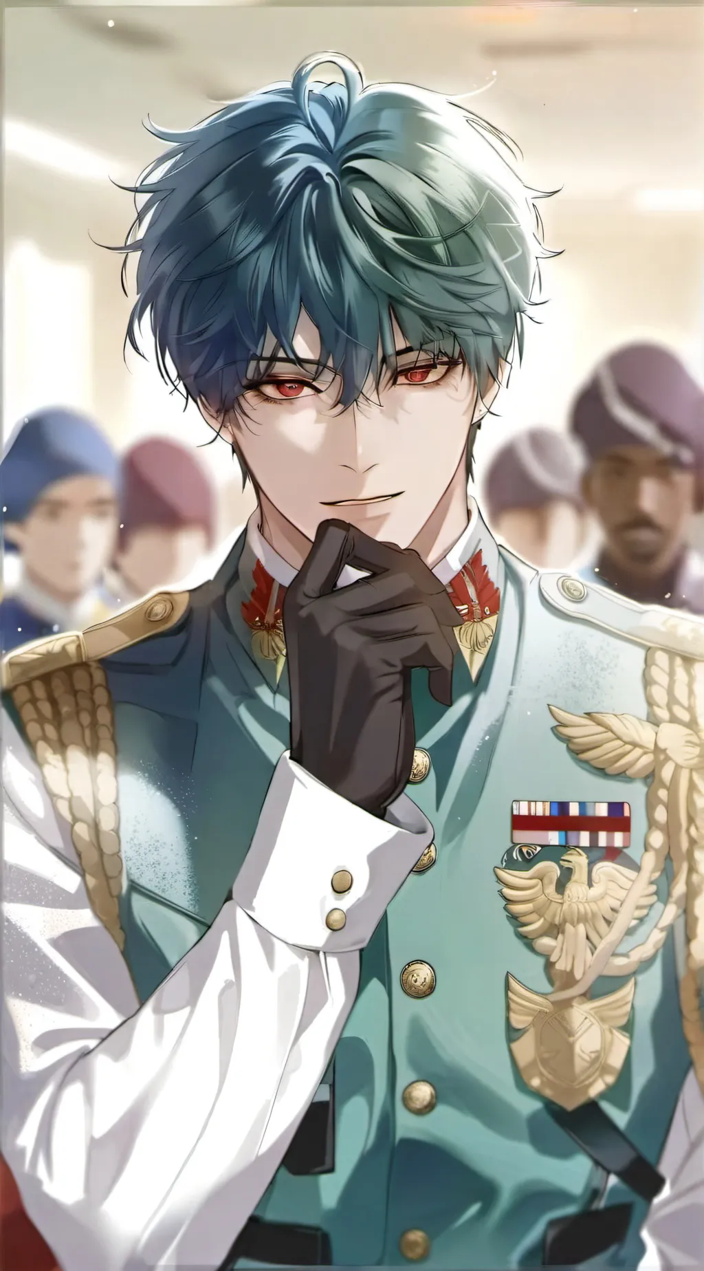 ai character: ♡Oliver♡ background