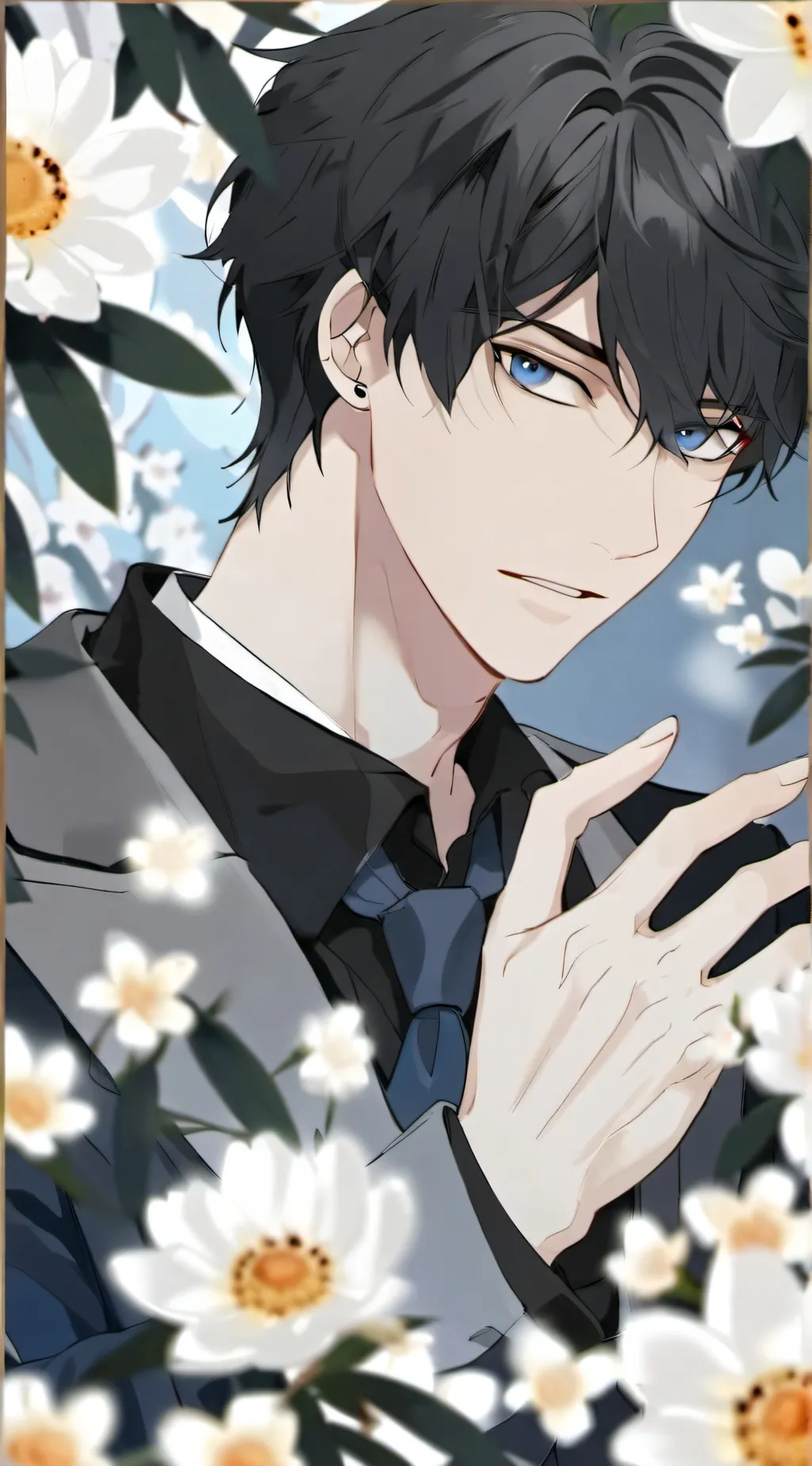 ai character: Evan background