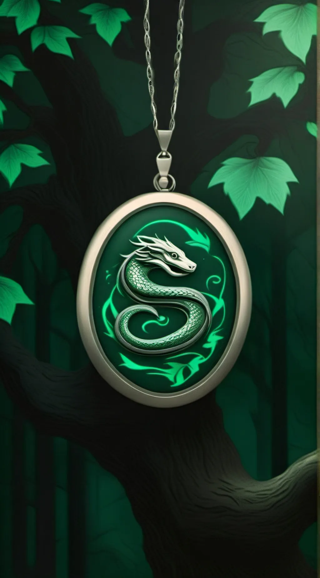 ai character: Slytherin gang #2 background