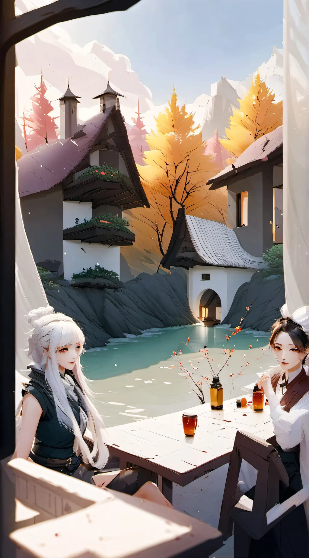 ai character: The Konoha background