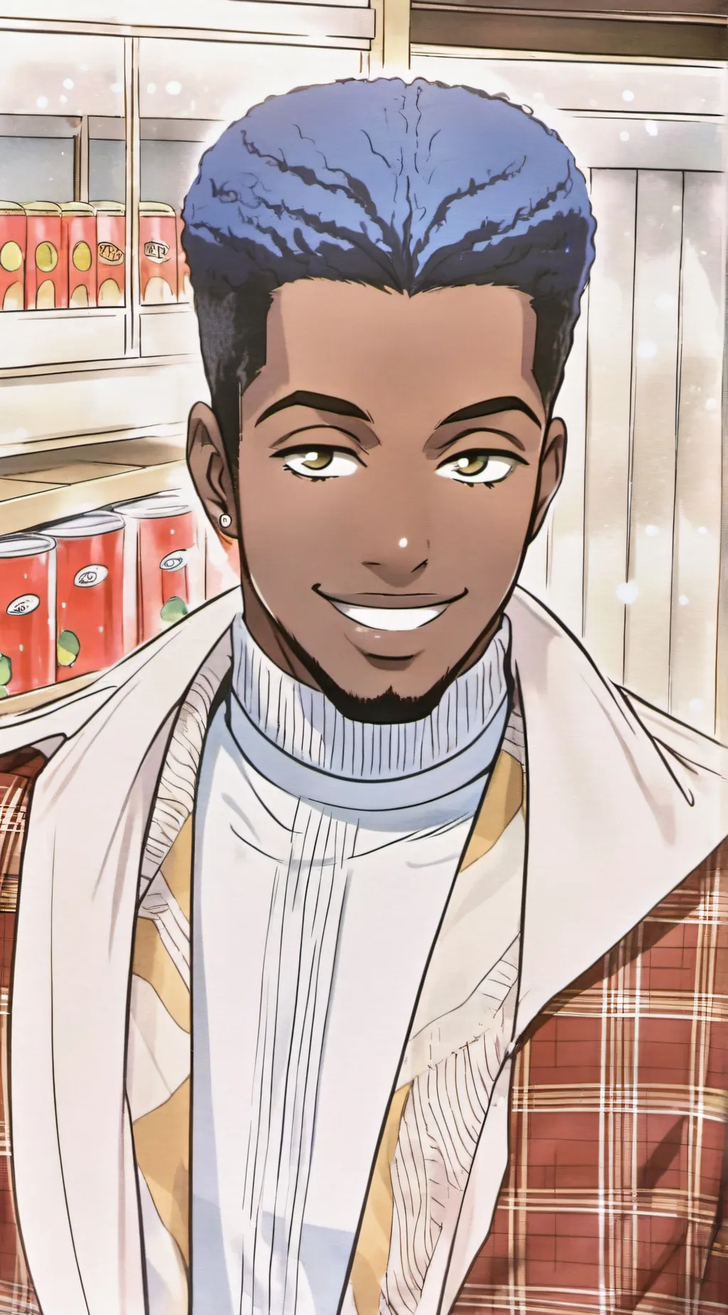 ai character: Evan background
