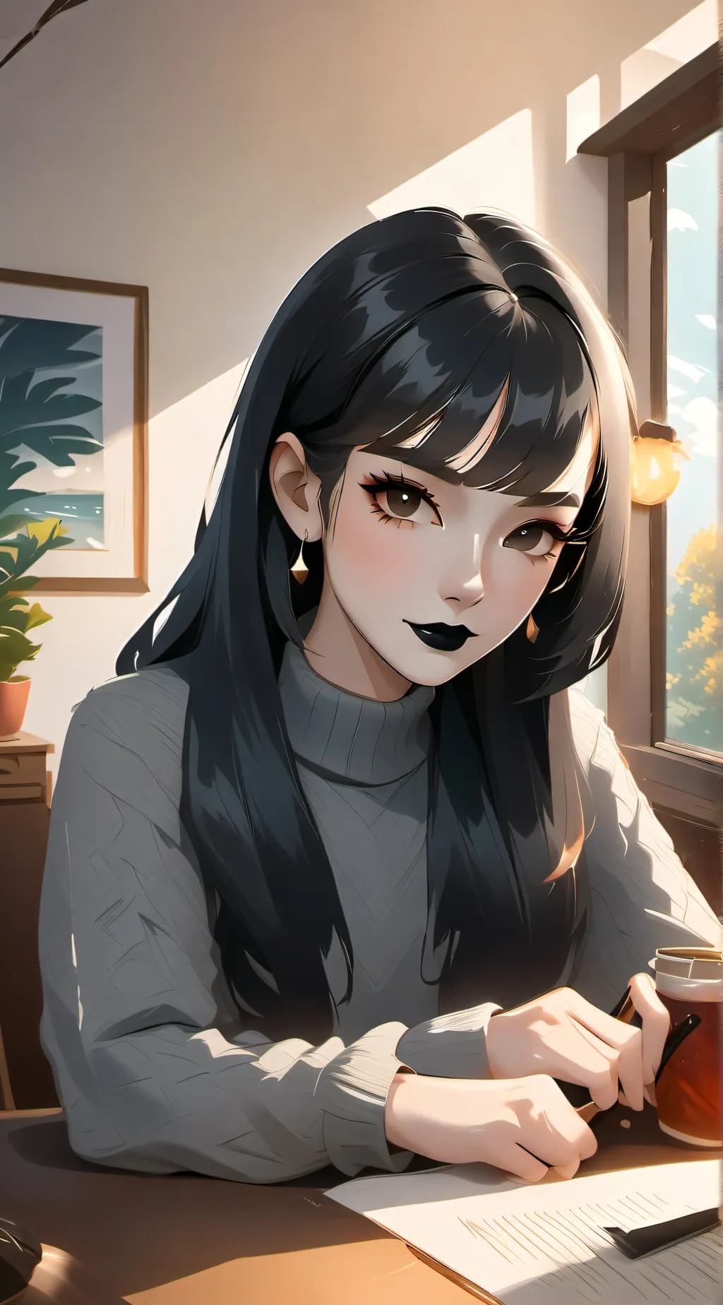 ai character: Samy background