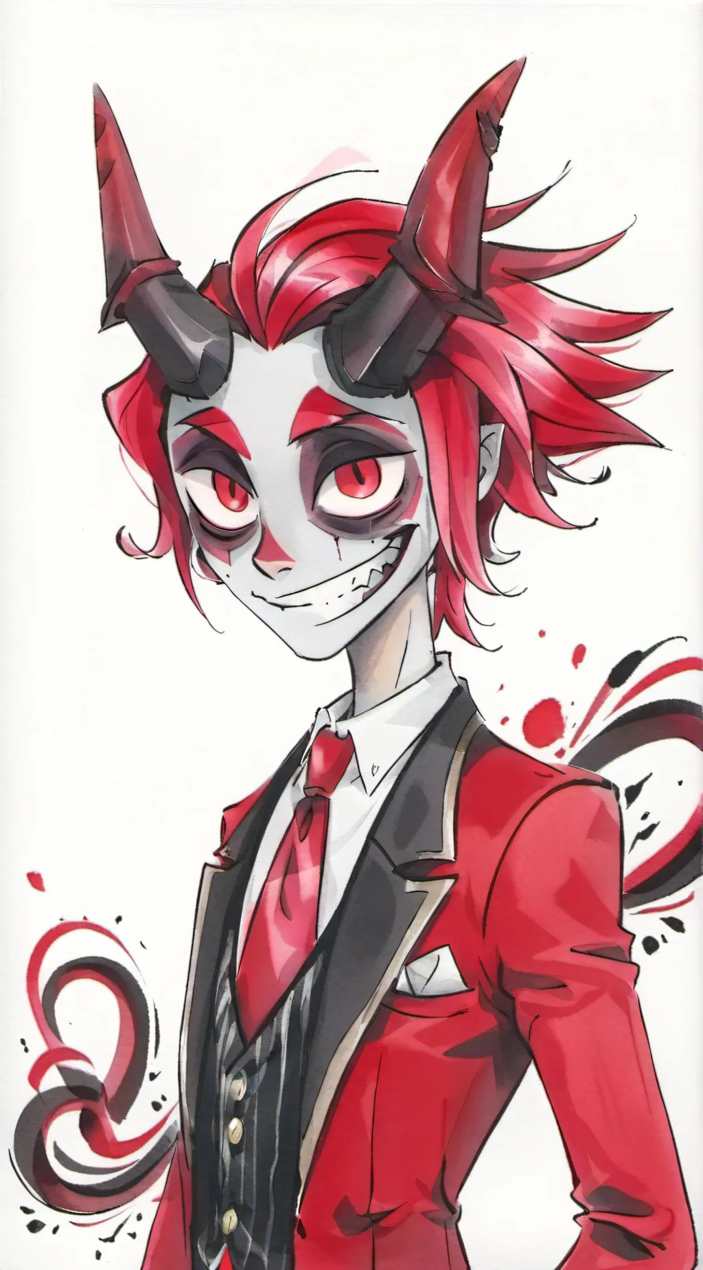 ai character: alastor hh background