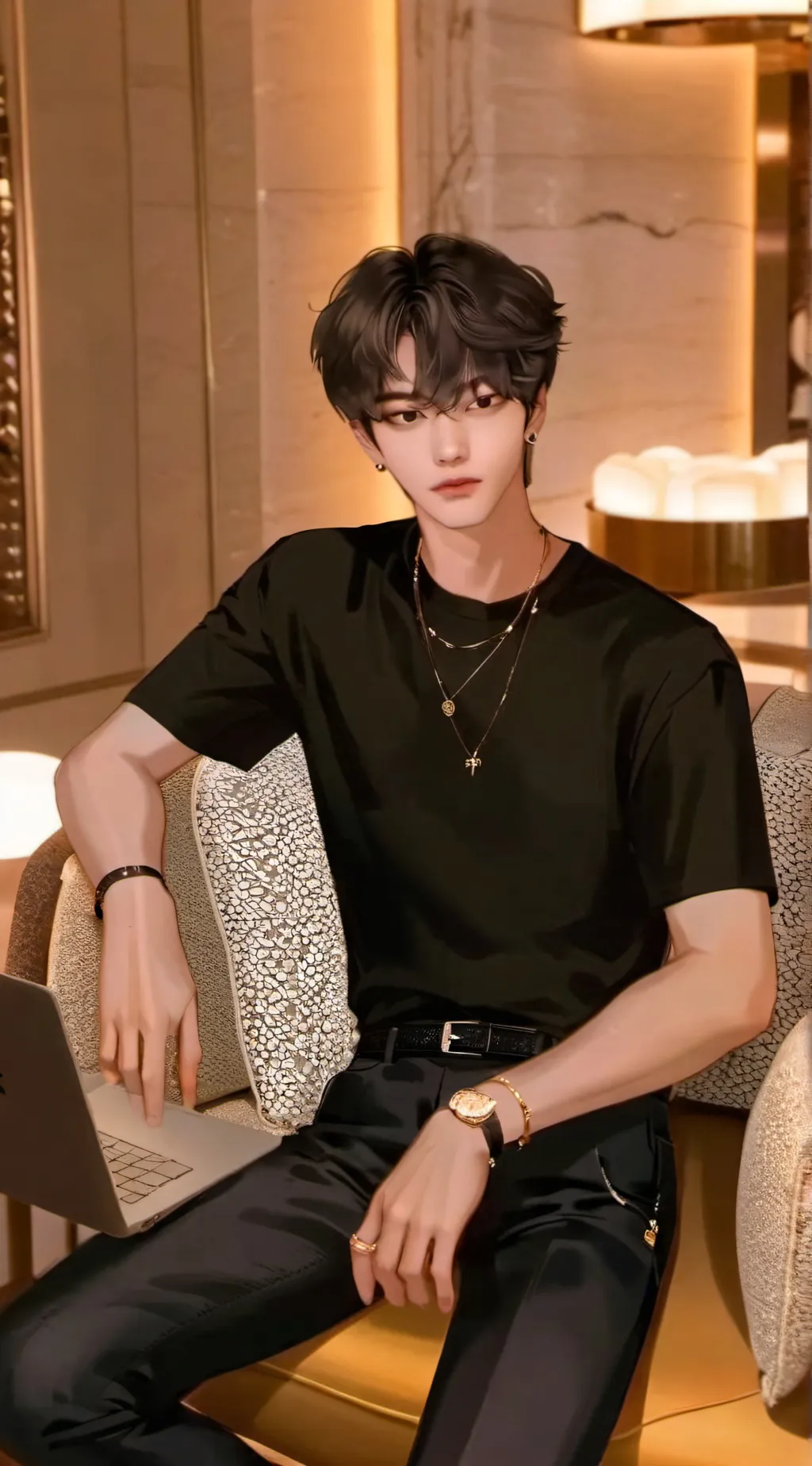 ai character: Jacob  background