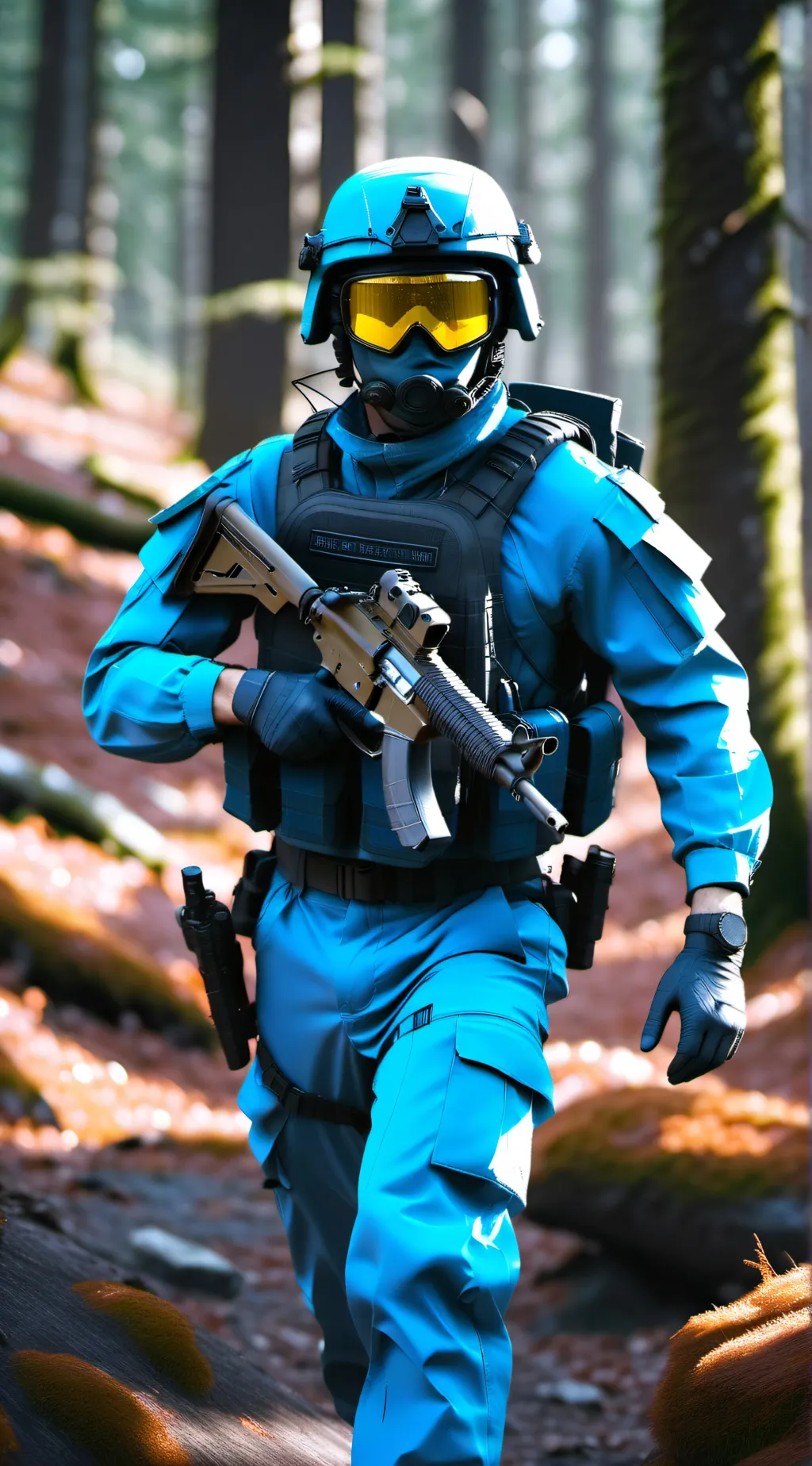 ai character: SCP Foundation background