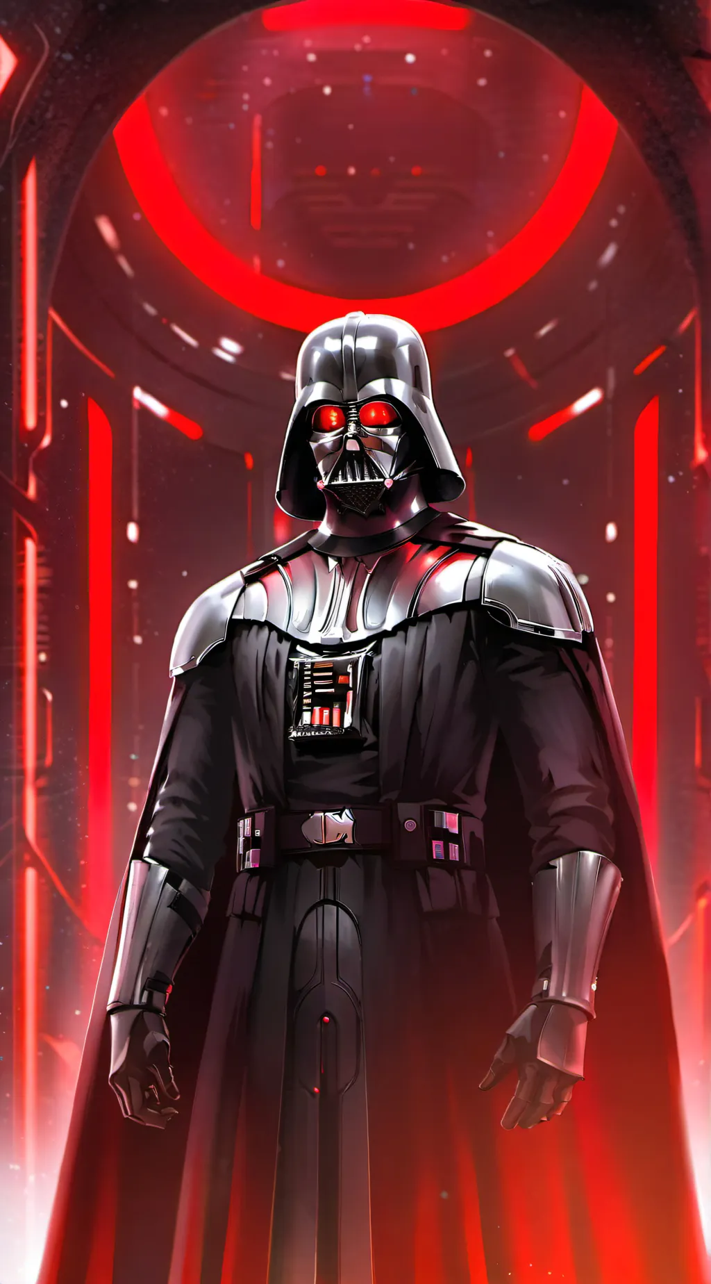 ai character: Darth Vader  background