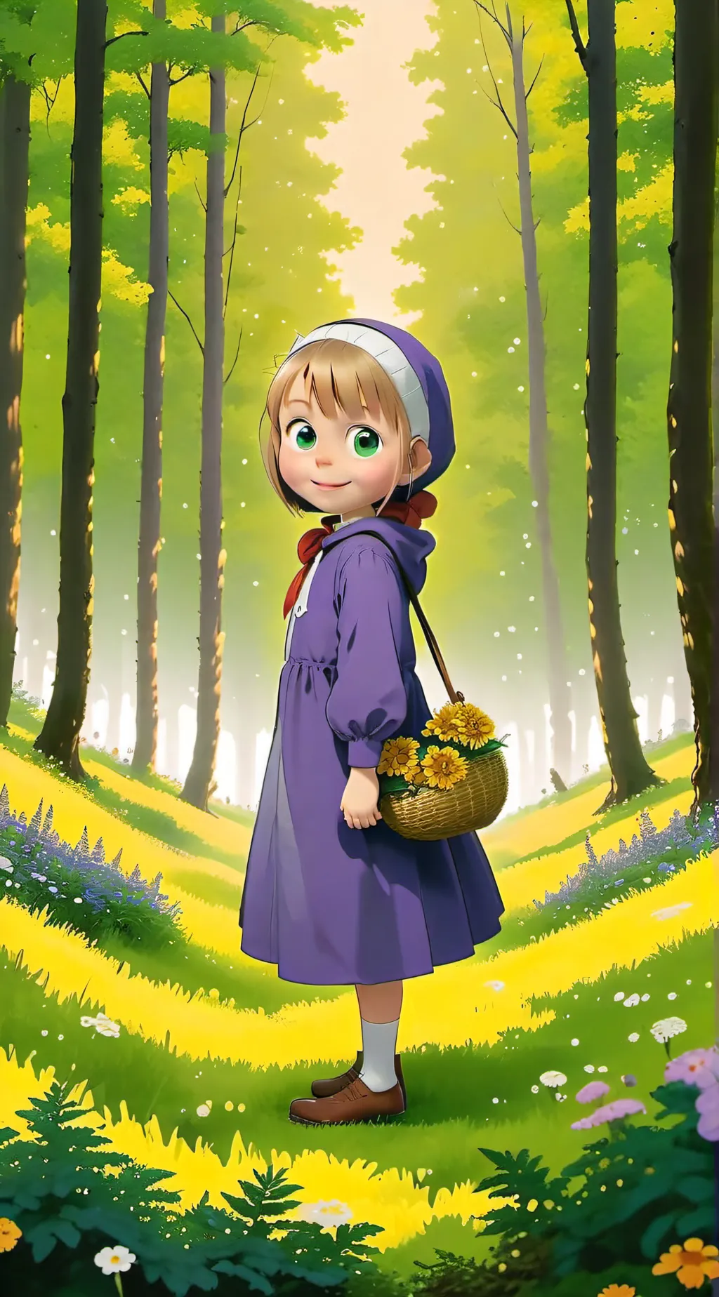 ai character: masha background