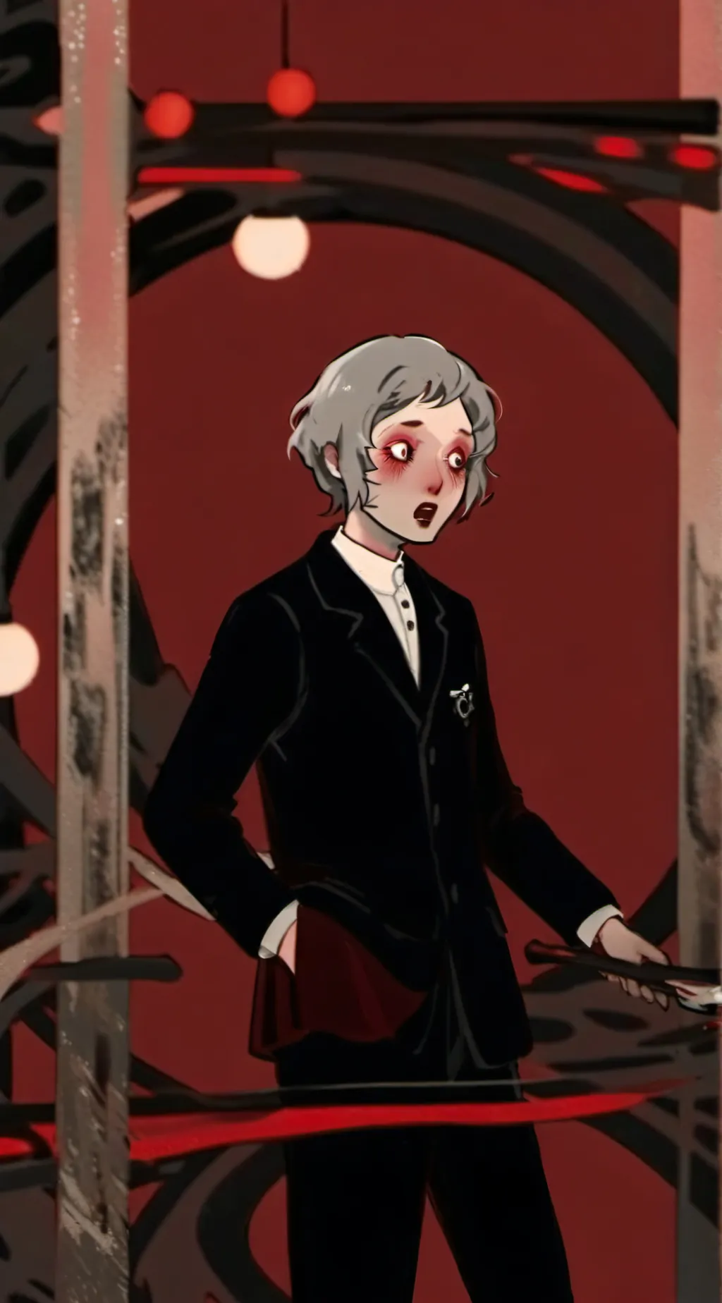 ai character: principle of the t background