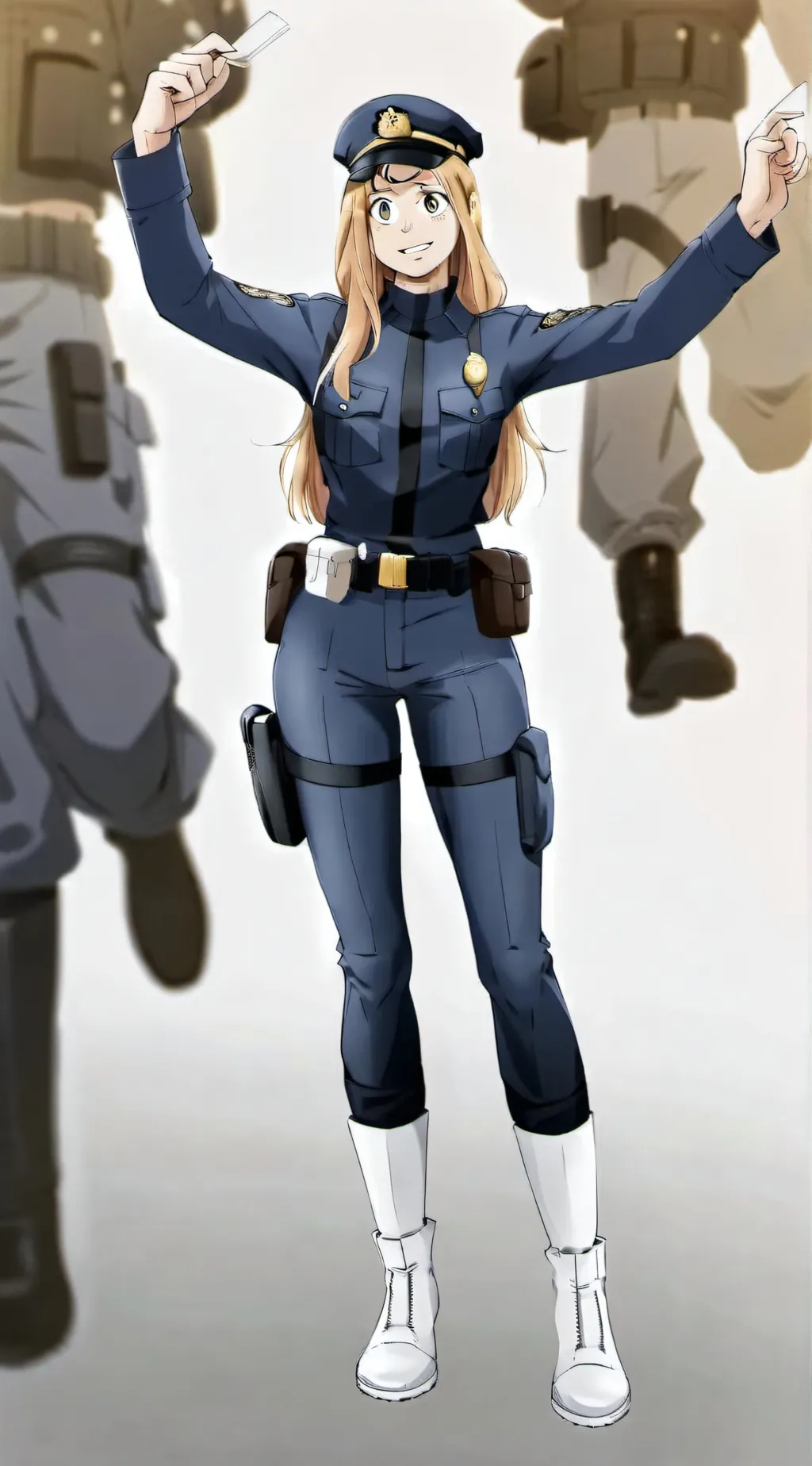 ai character: bakucamie background