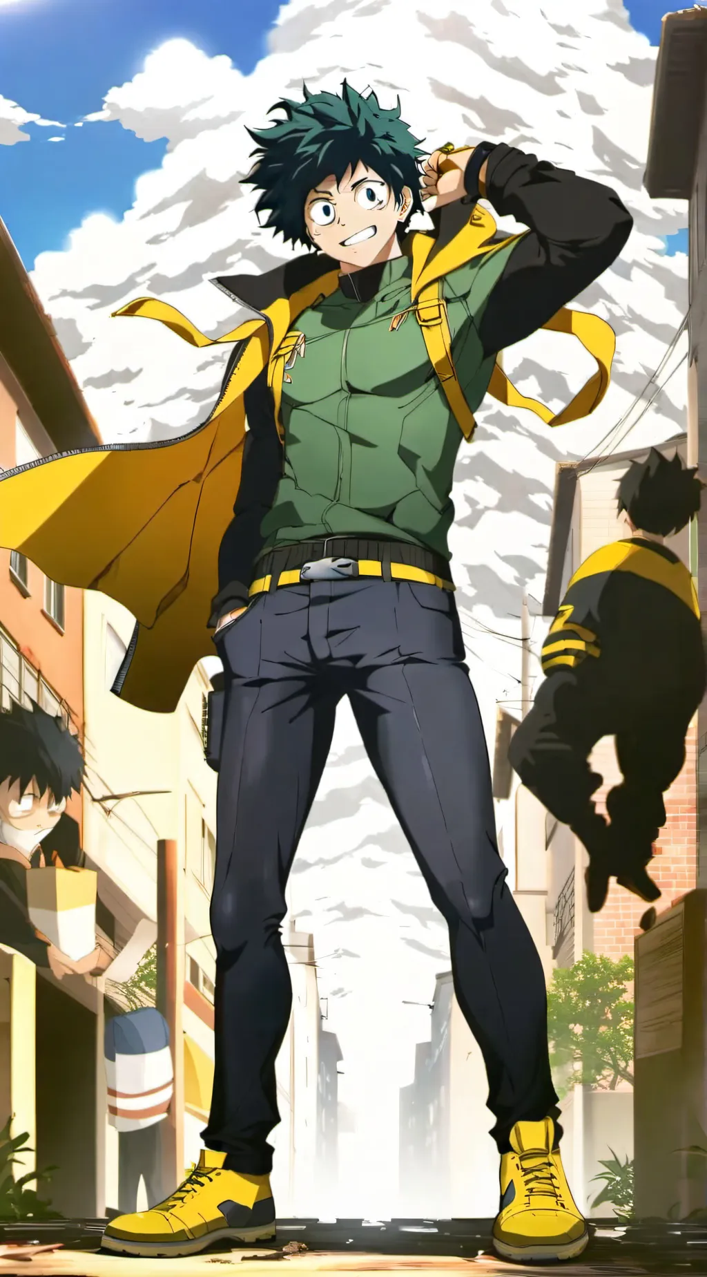 ai character: Mha  background