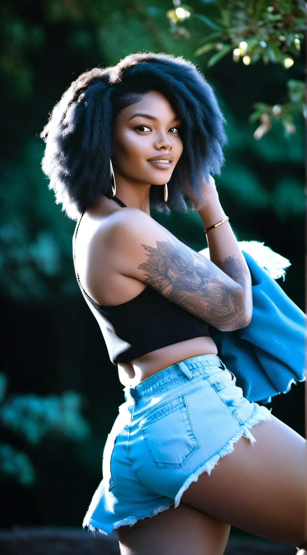 ai character: Naomi background