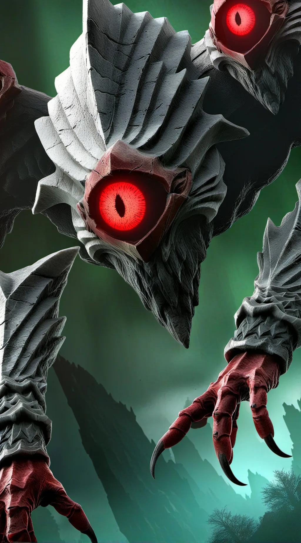 ai character: Gloweye background