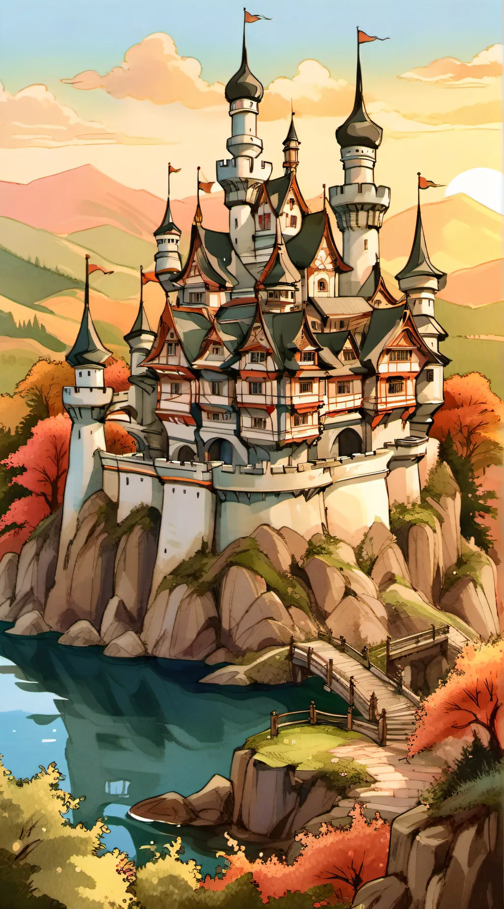 ai character: hogwarts background