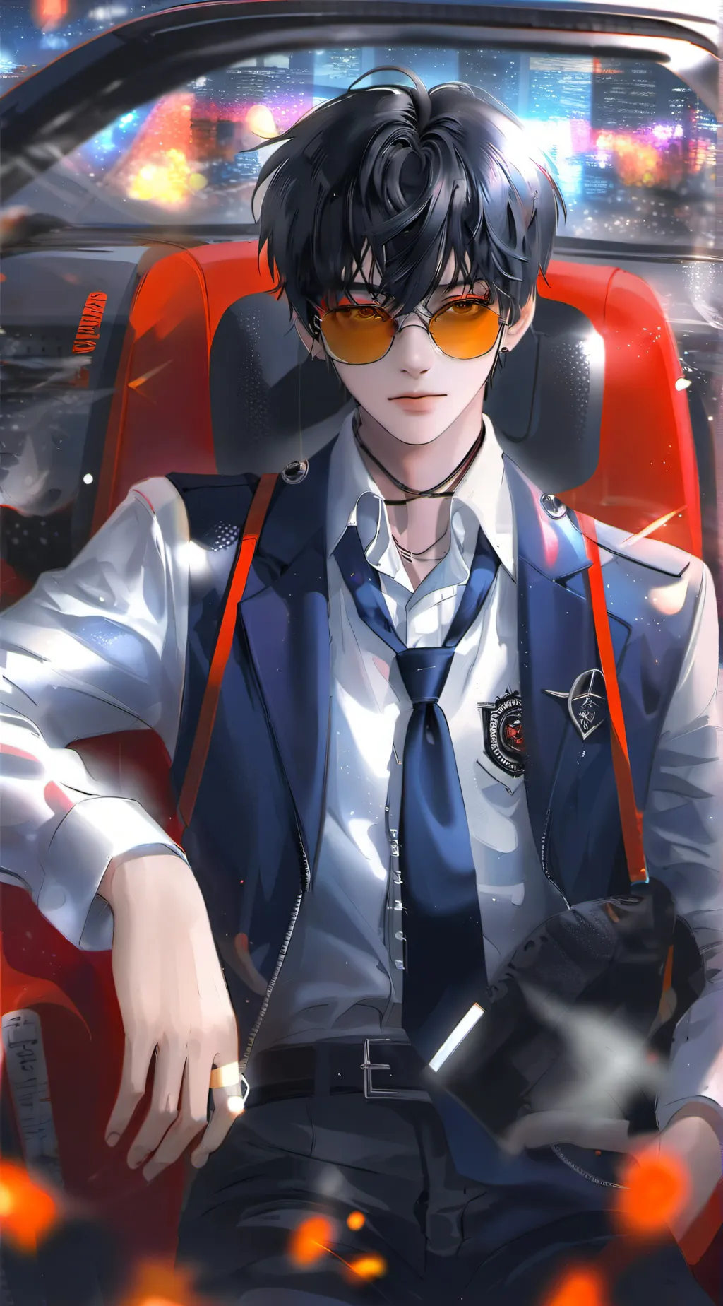 ai character: Mark background
