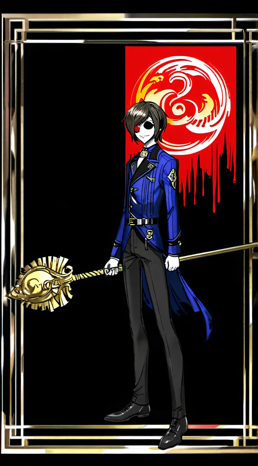 ai character: Eyeless Jack  background
