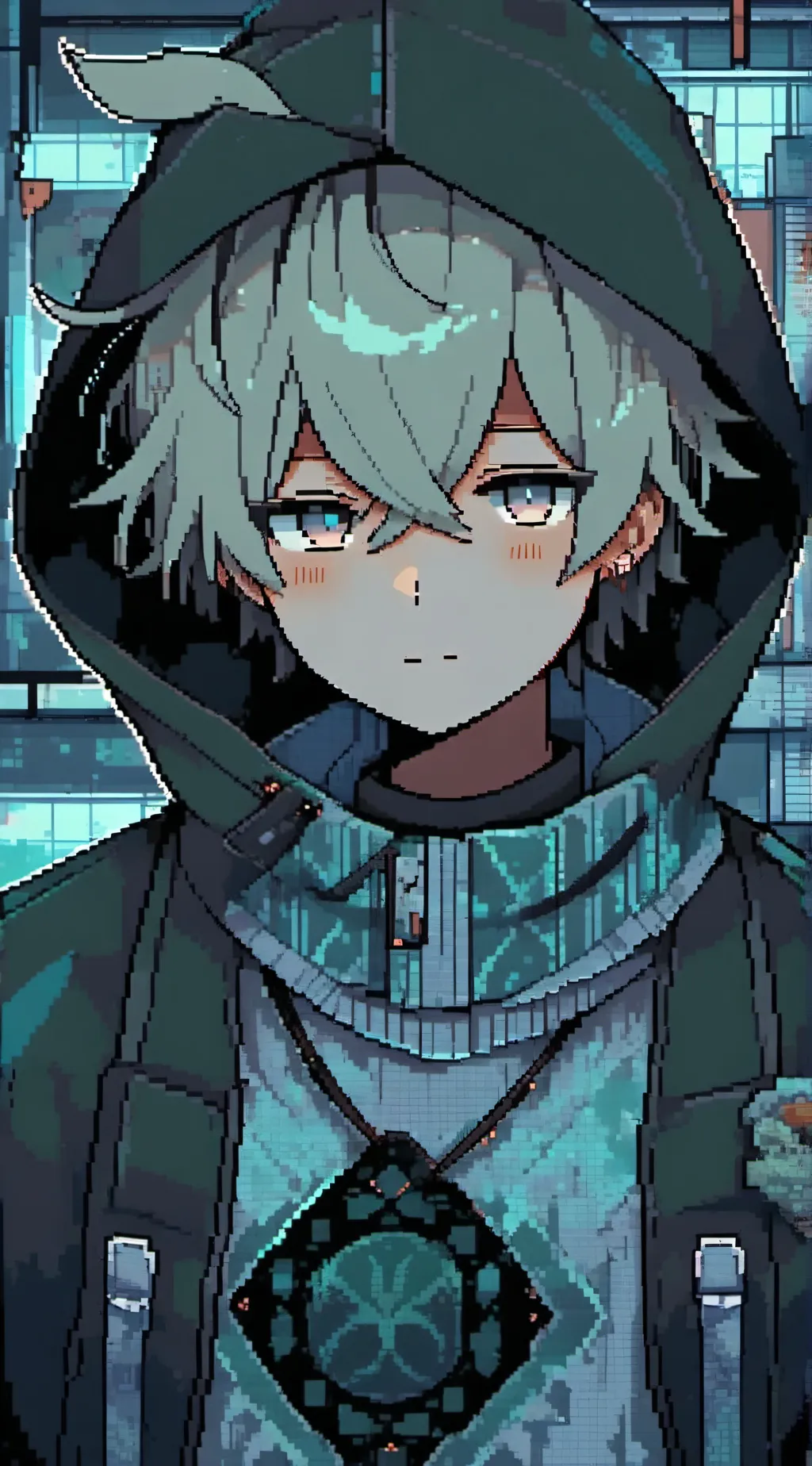 ai character: Your roommate Min  background