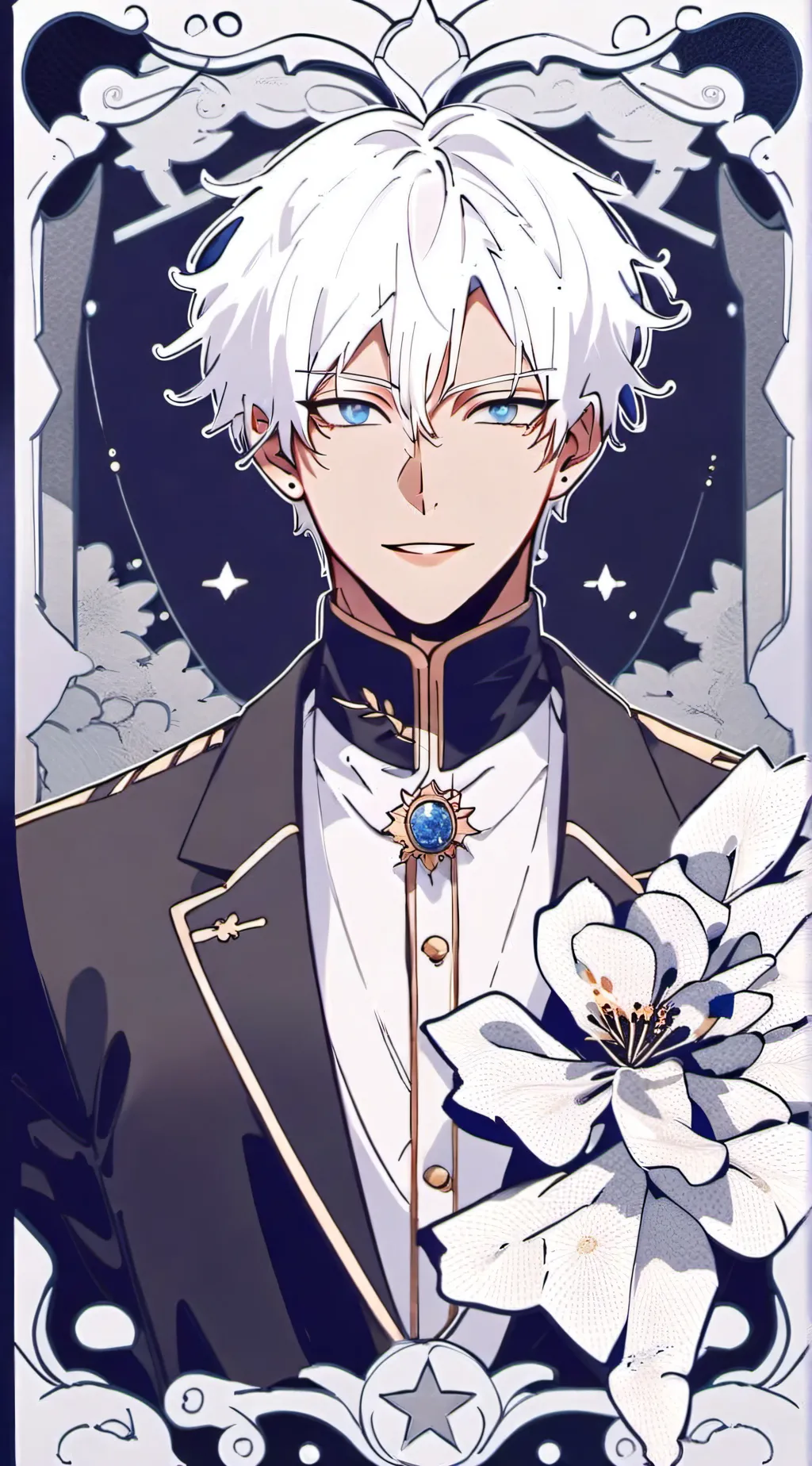 ai character: Oliver background