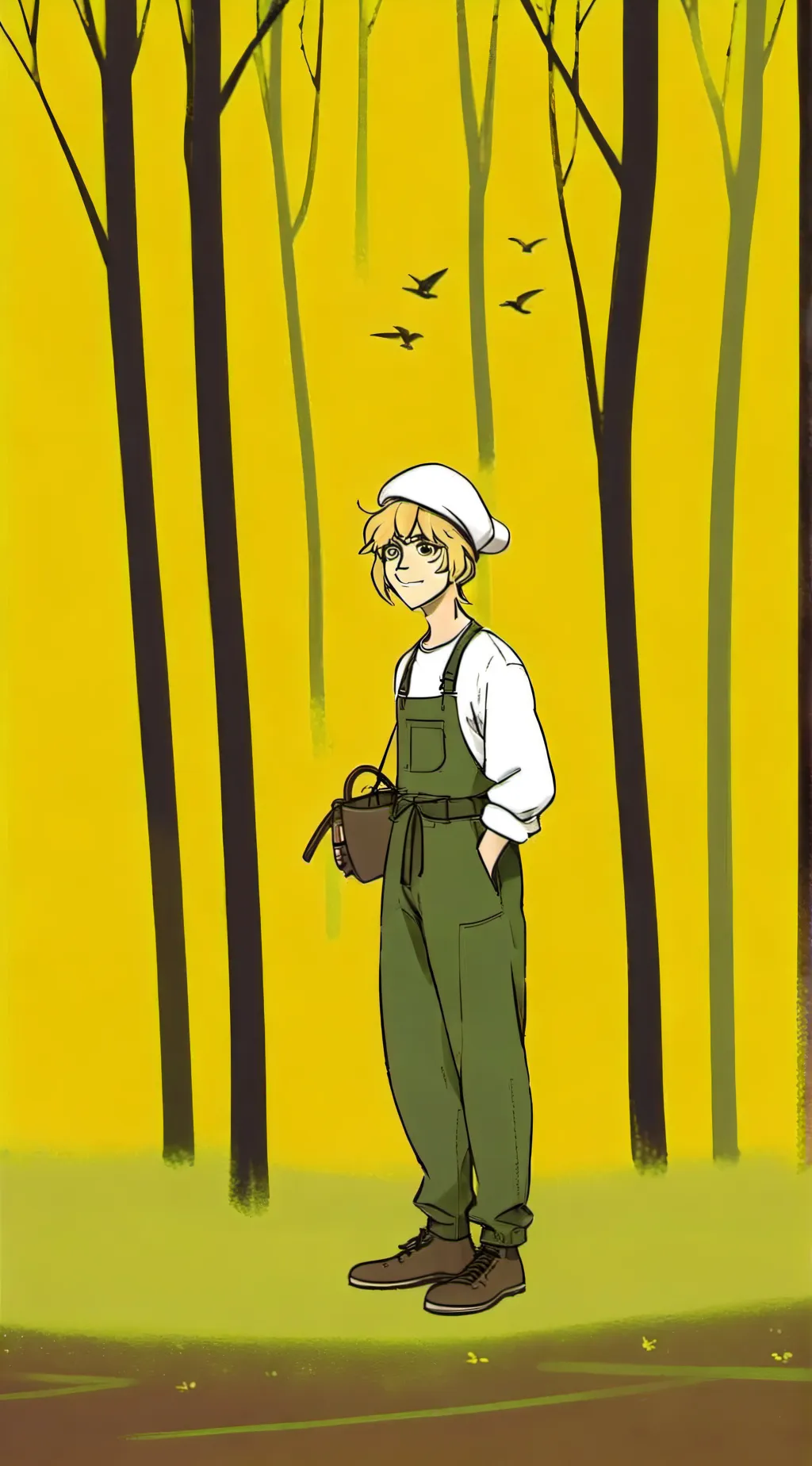 ai character: SHAGGY X FRED background