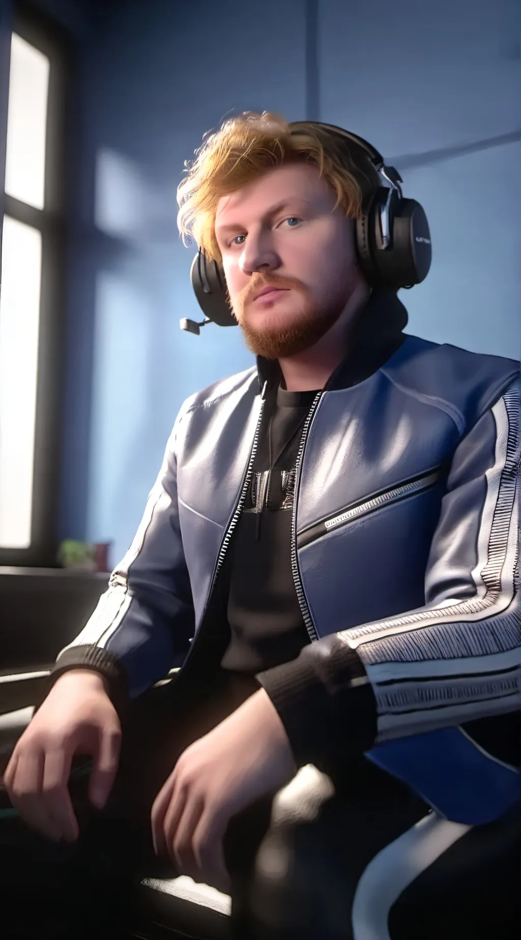 ai character: Caseoh background