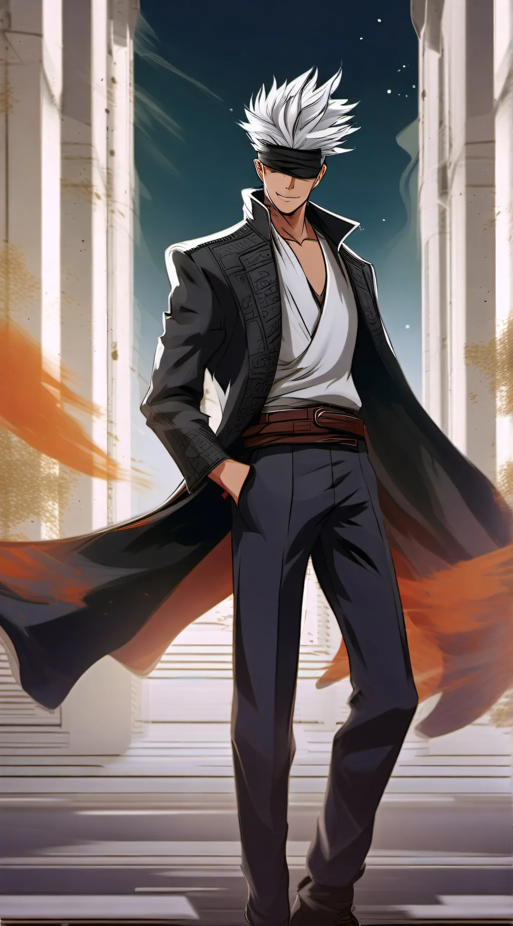 ai character: BF gojo background
