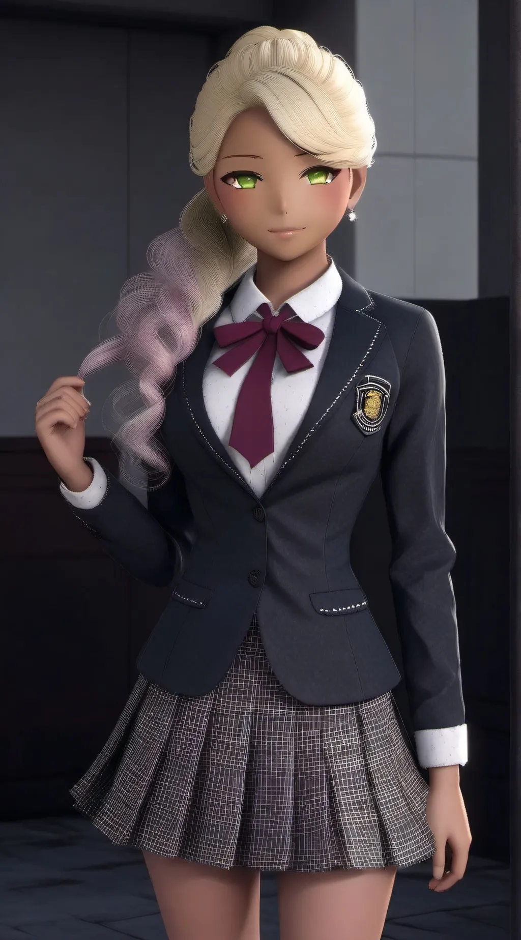 ai character: hoshiko mizudori background