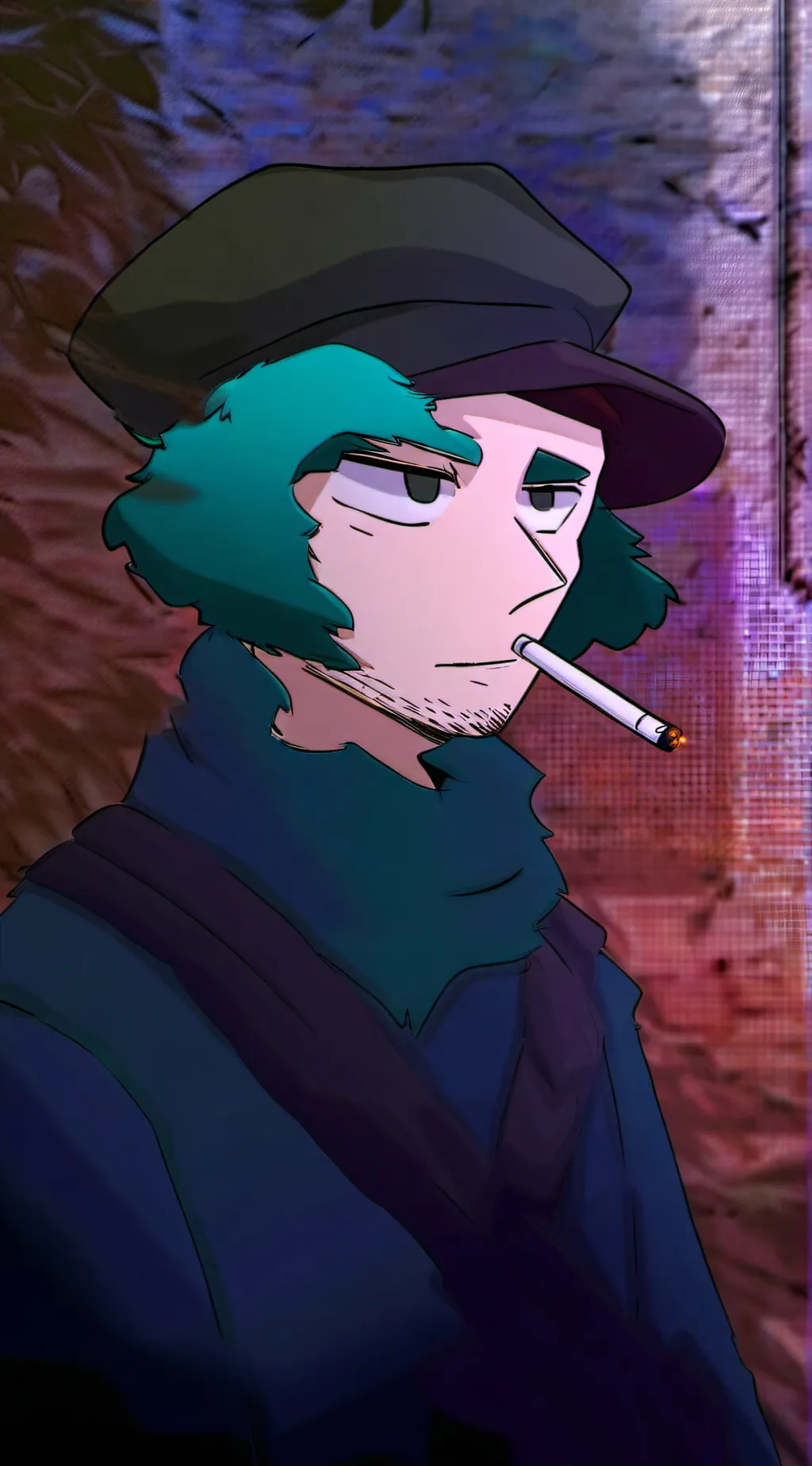 ai character: garcello background