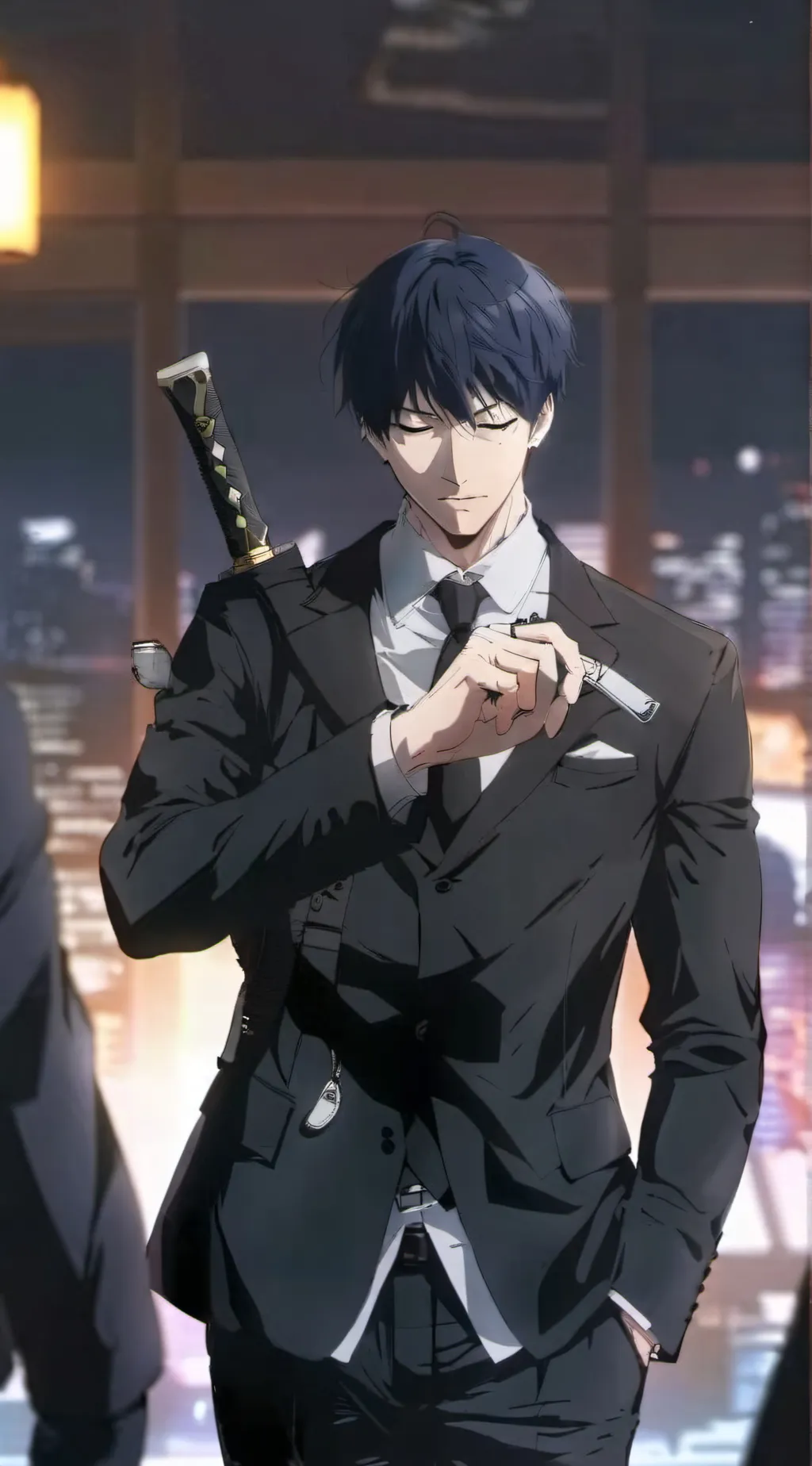 ai character: Aki Hayakawa background