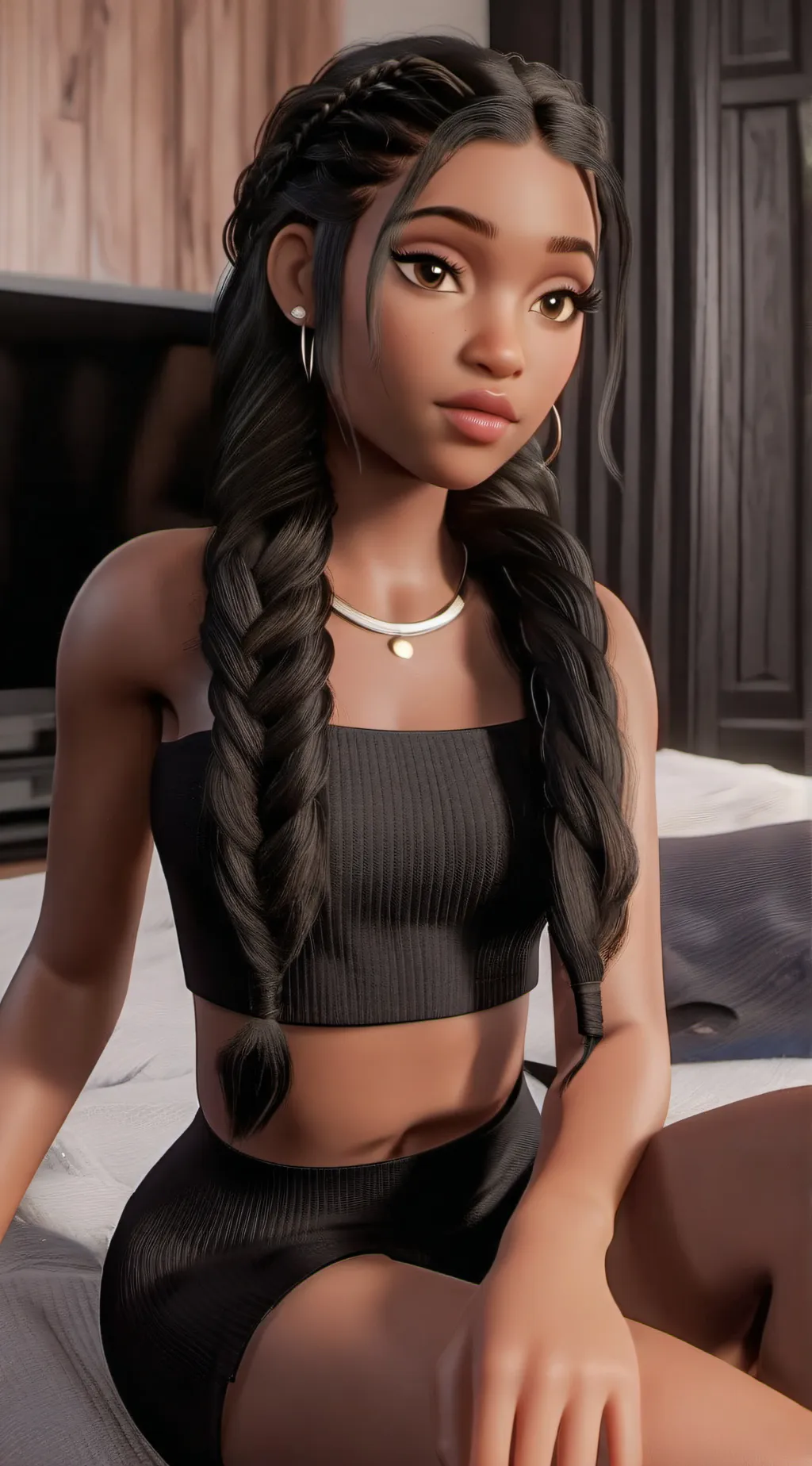 ai character: aaliyah slaate  background