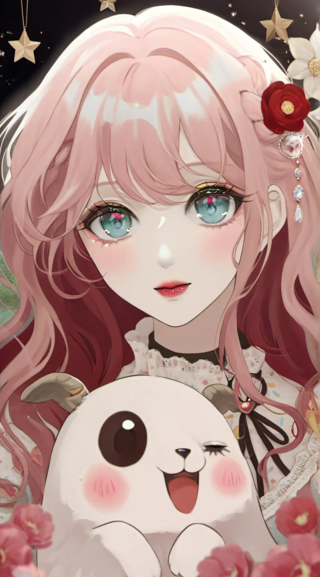 ai character: Lilly background