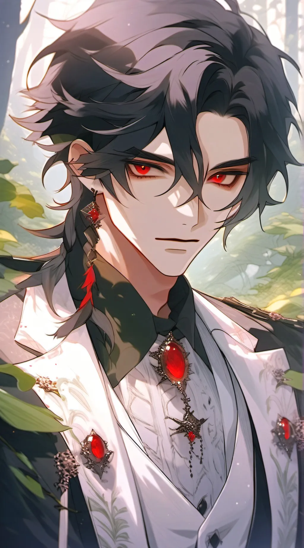 ai character: :^[Derrick]^: background