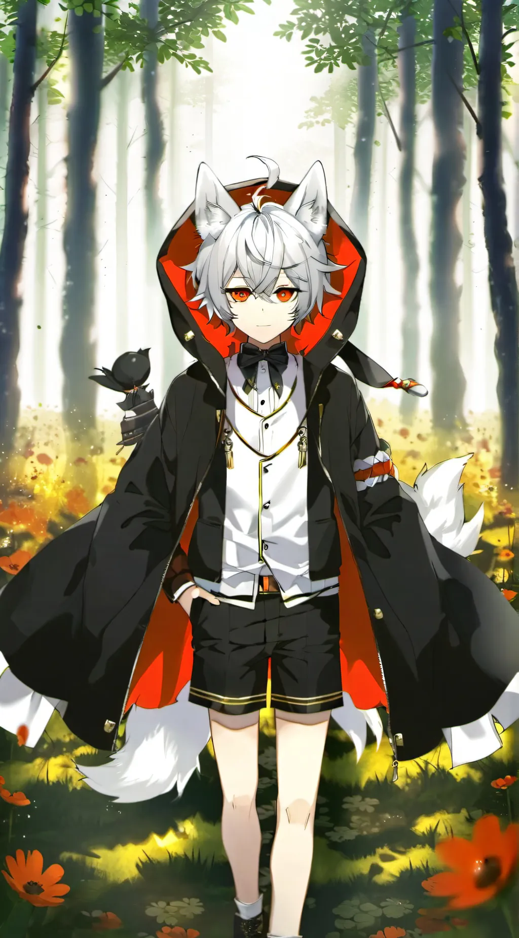 ai character: Mha  background