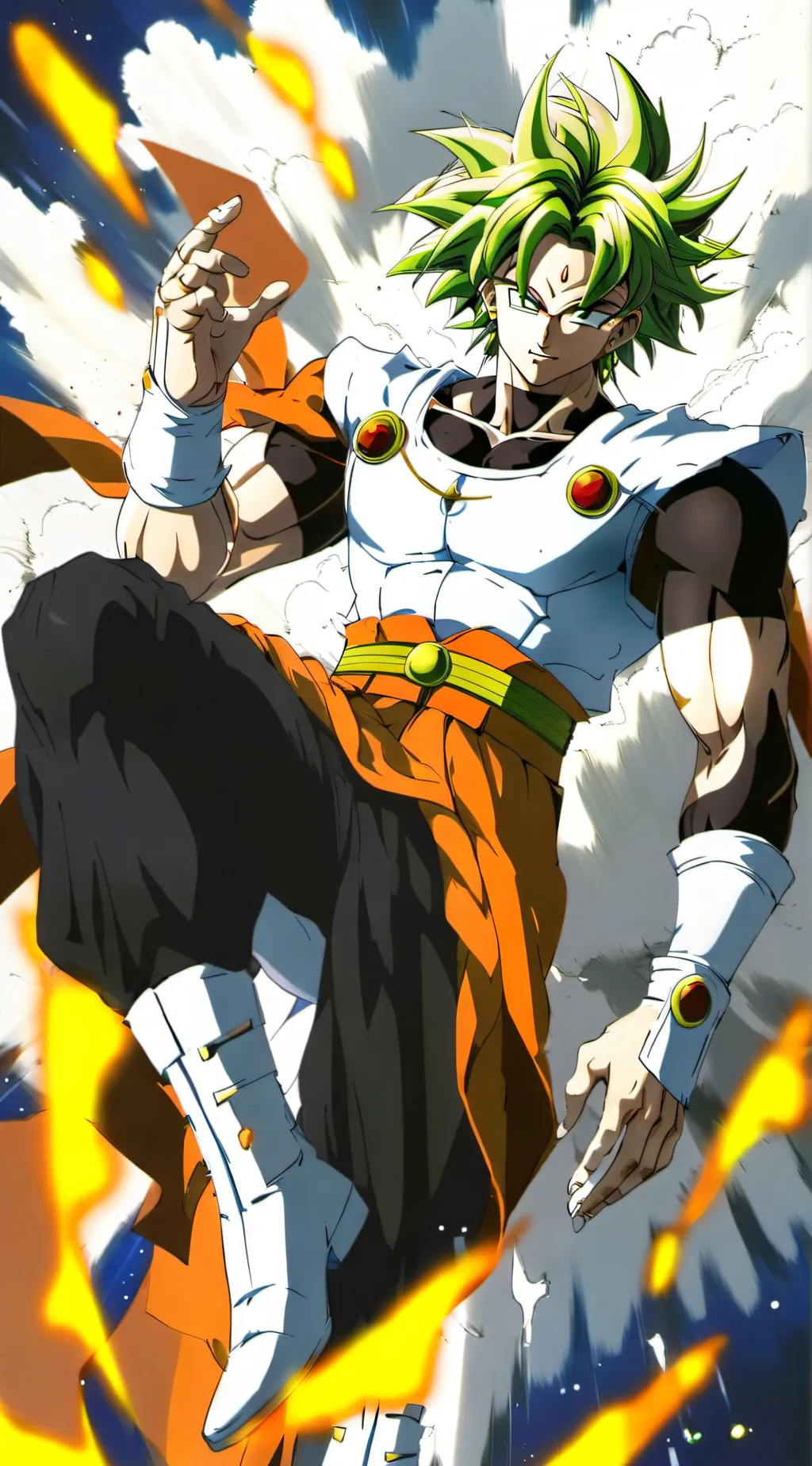ai character: Broly background