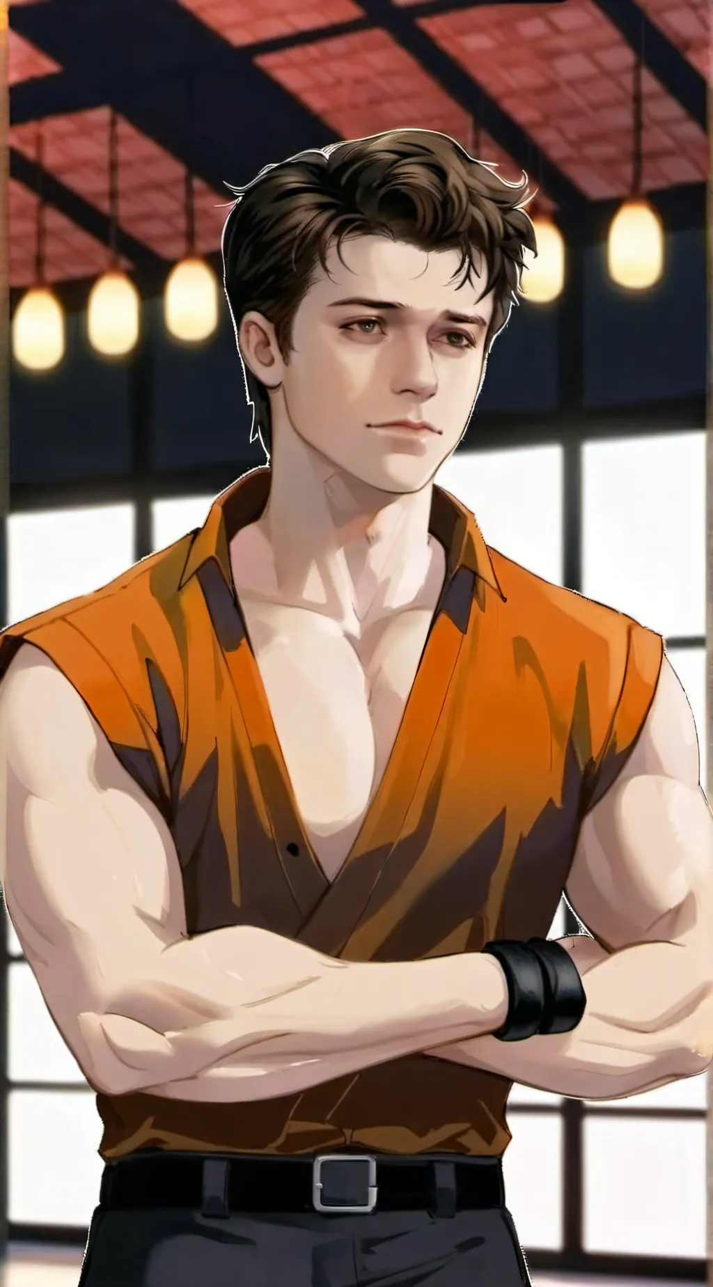 ai character: Robbie Keenes  background