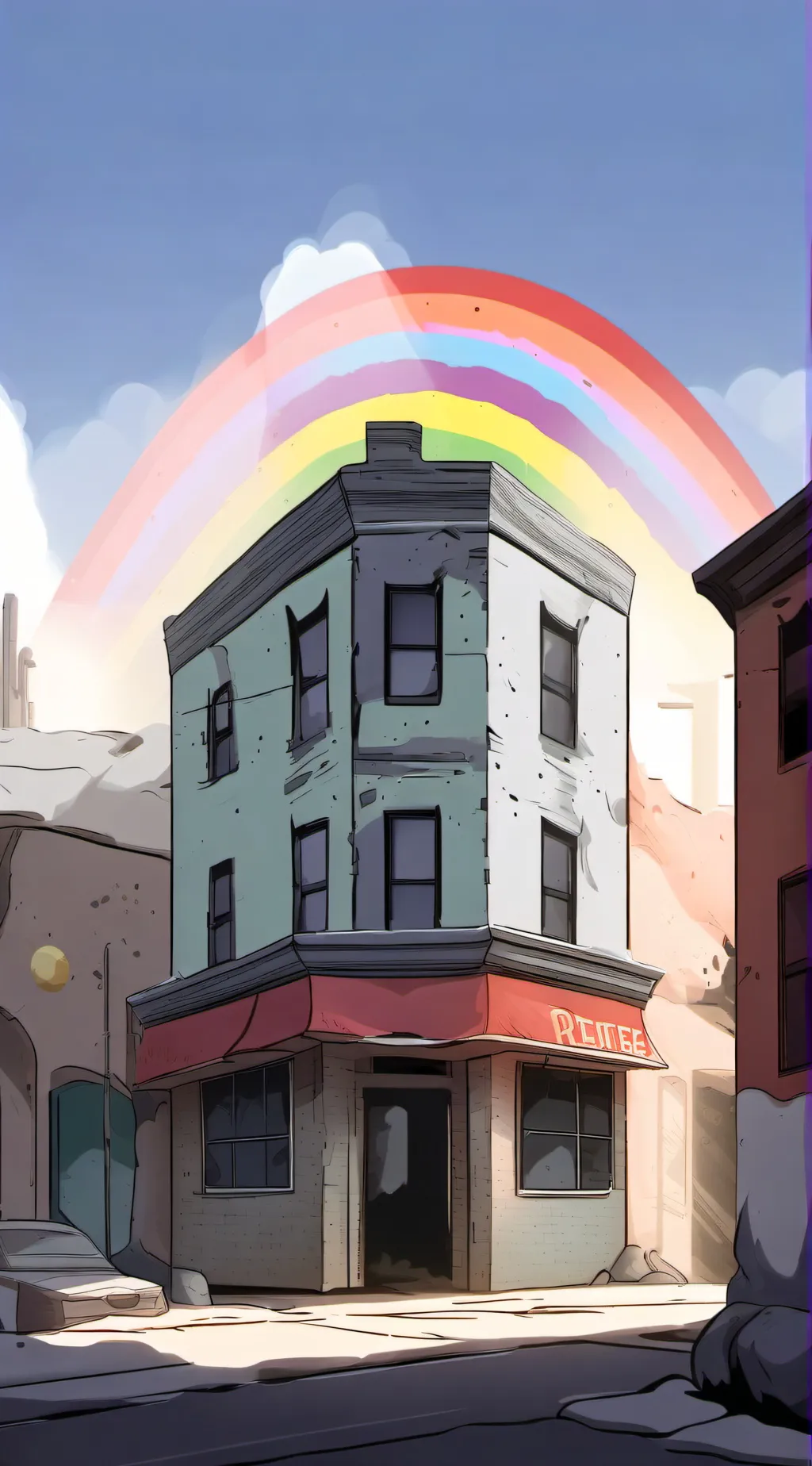 ai character: rainbow friends background