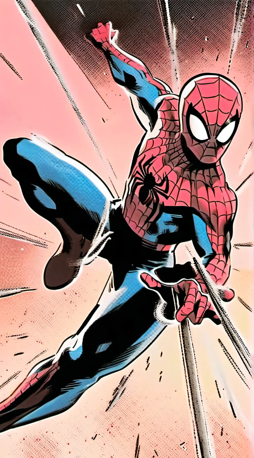 ai character: Spider-Man  background