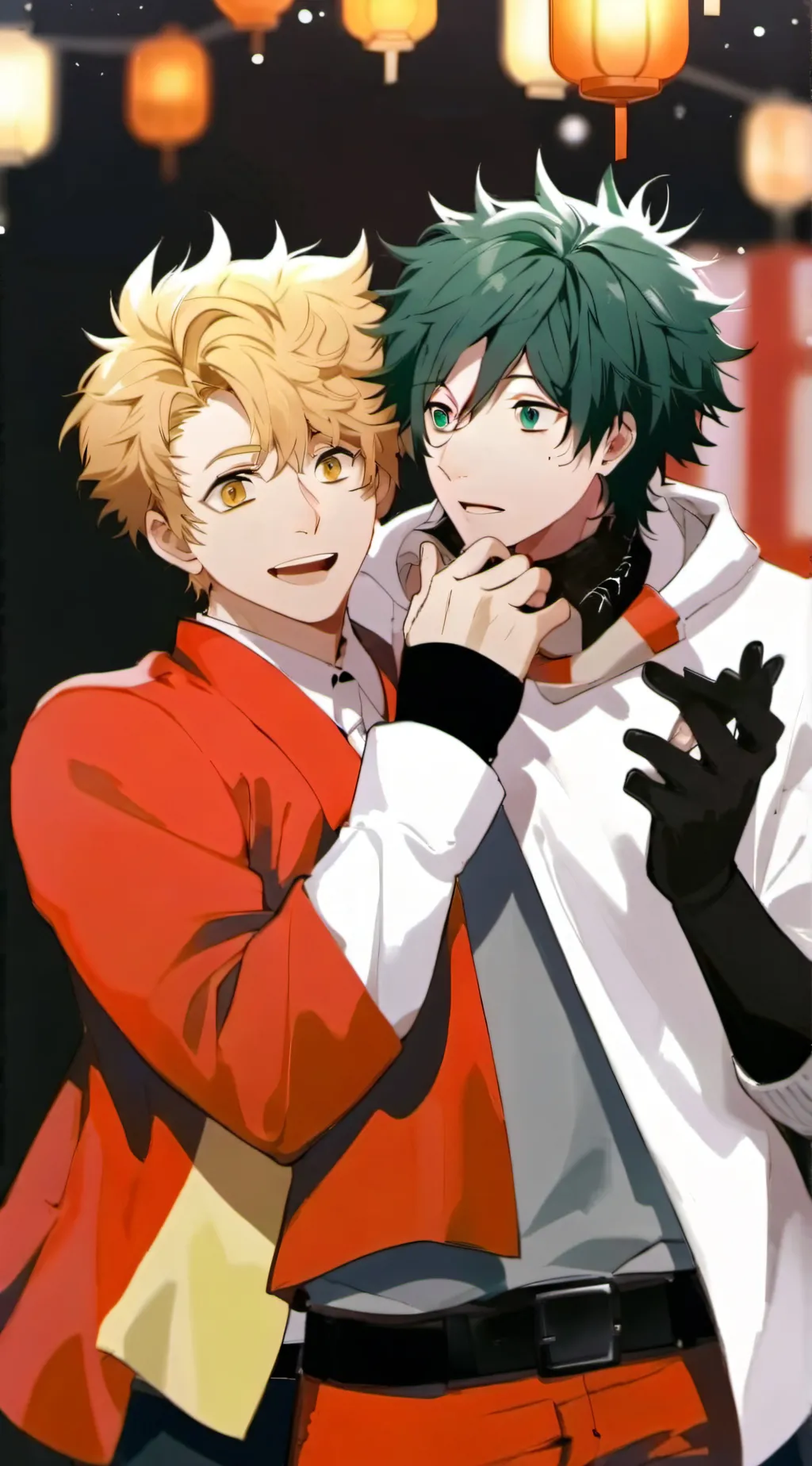 ai character: kacchan background