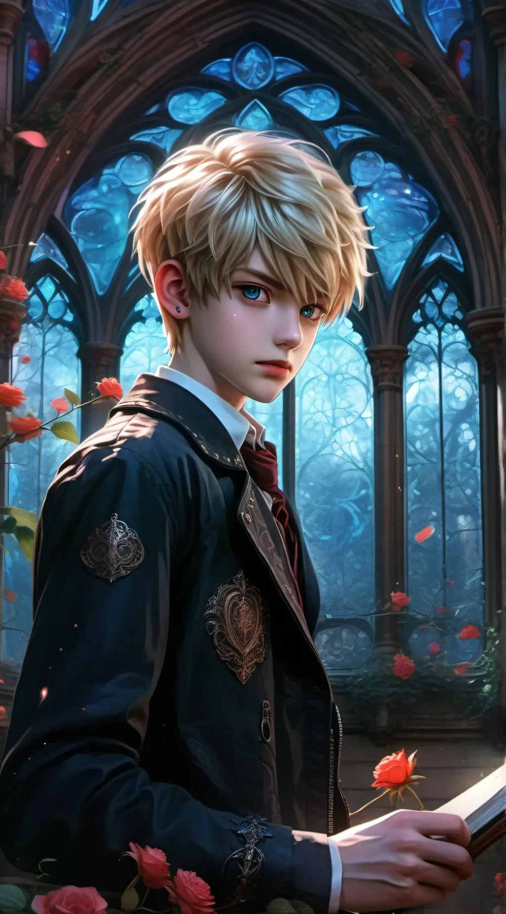ai character: Luke background