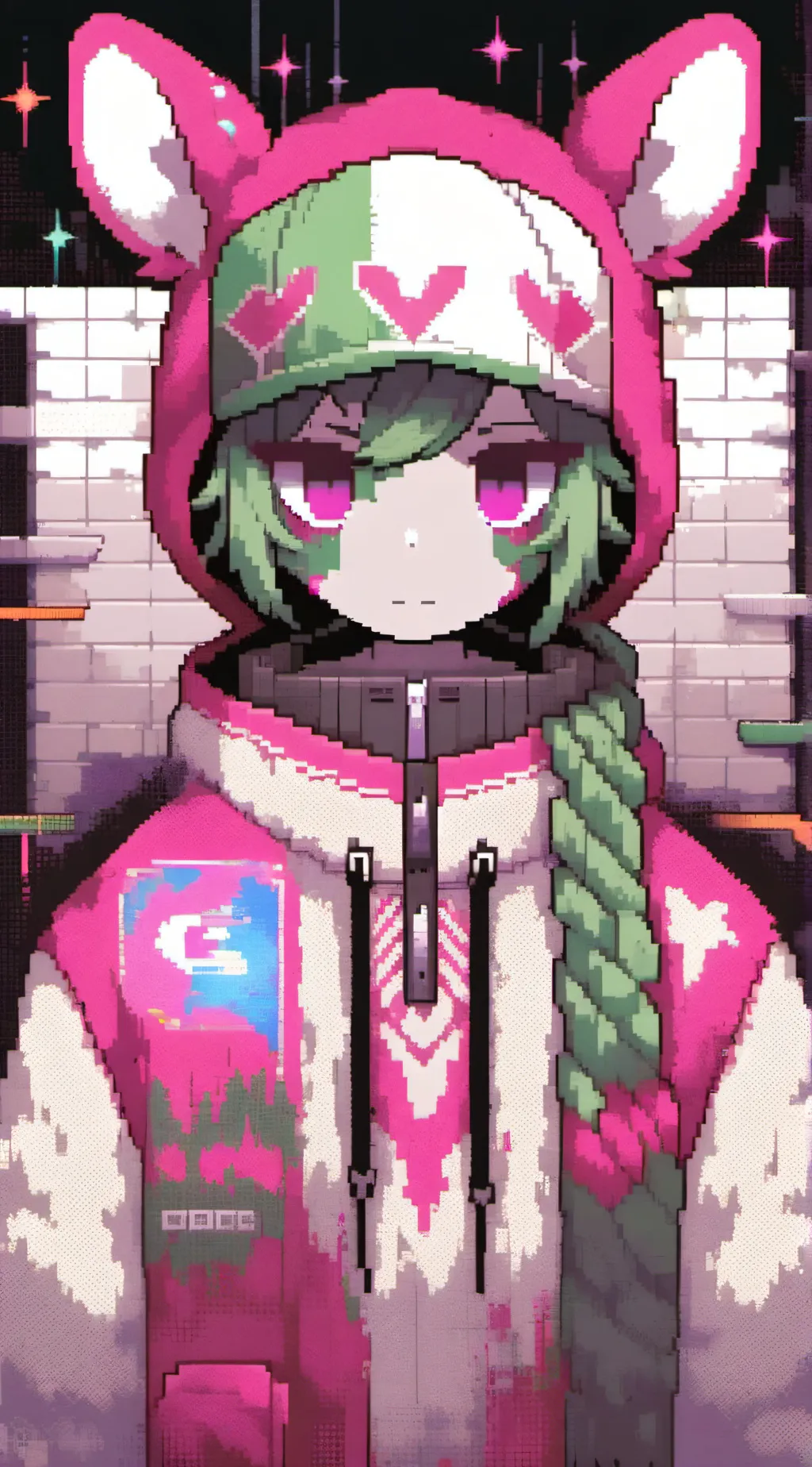ai character: Mint gt background