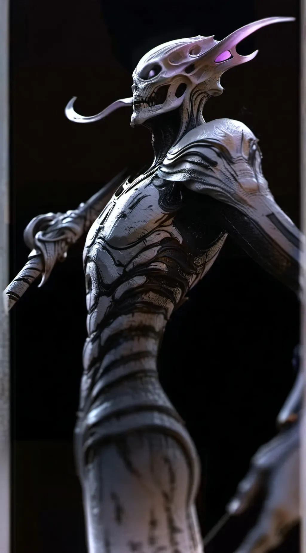 ai character: Death angel  background