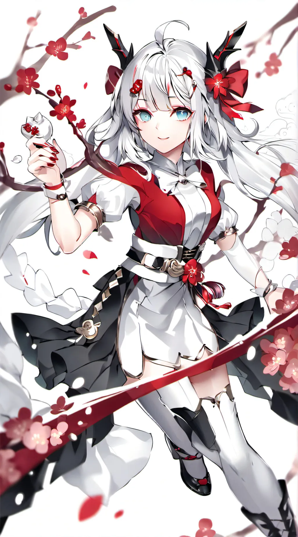 ai character: Mili☺️ background