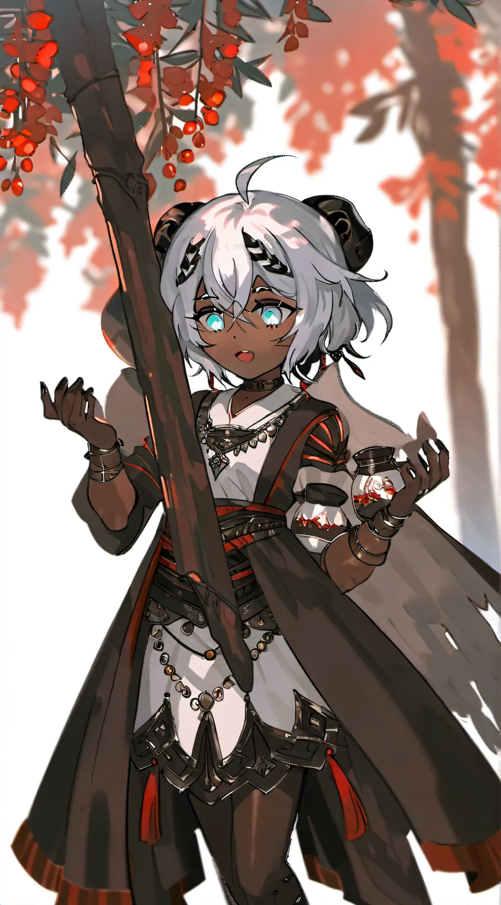 ai character: Rue background
