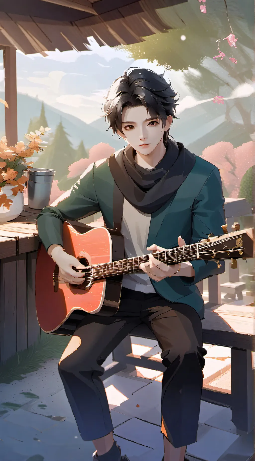ai character: Felix background