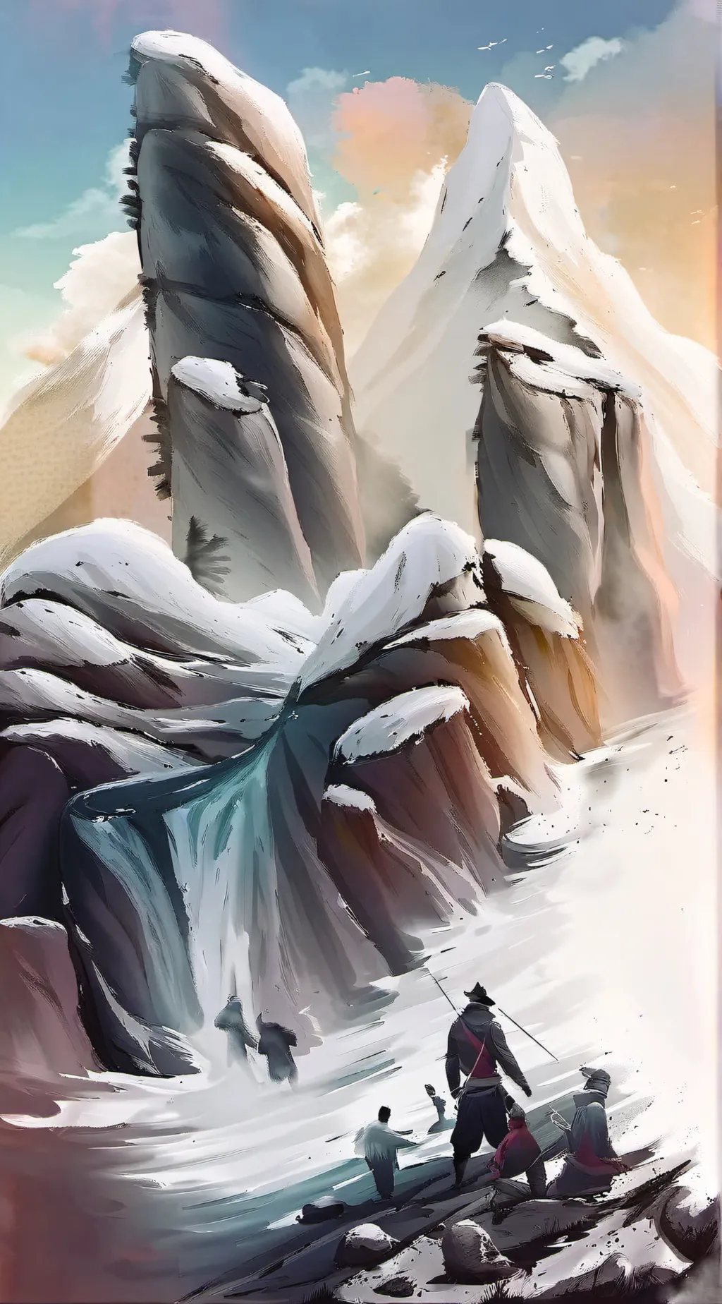 ai character: Random idea background