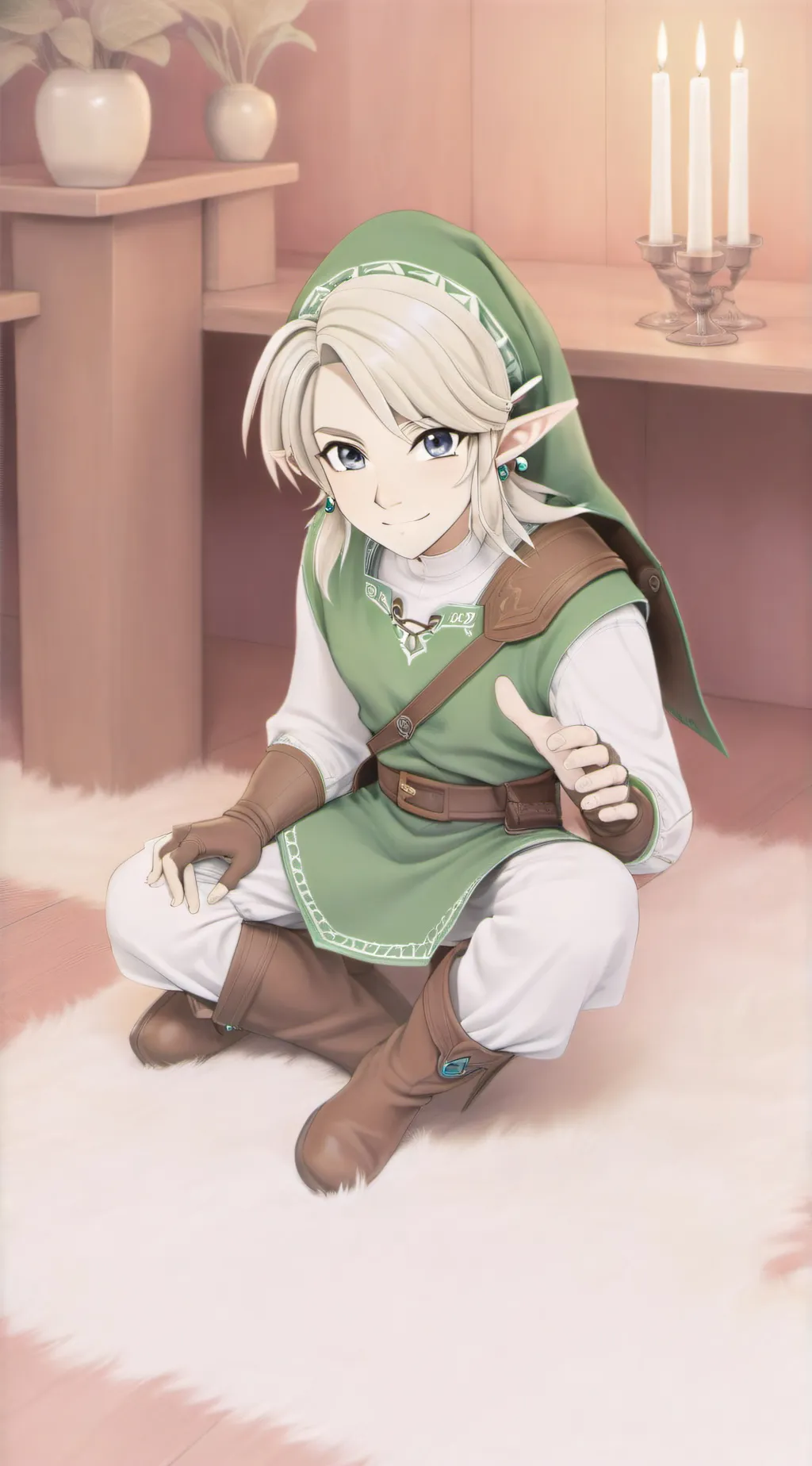 ai character: Time  background
