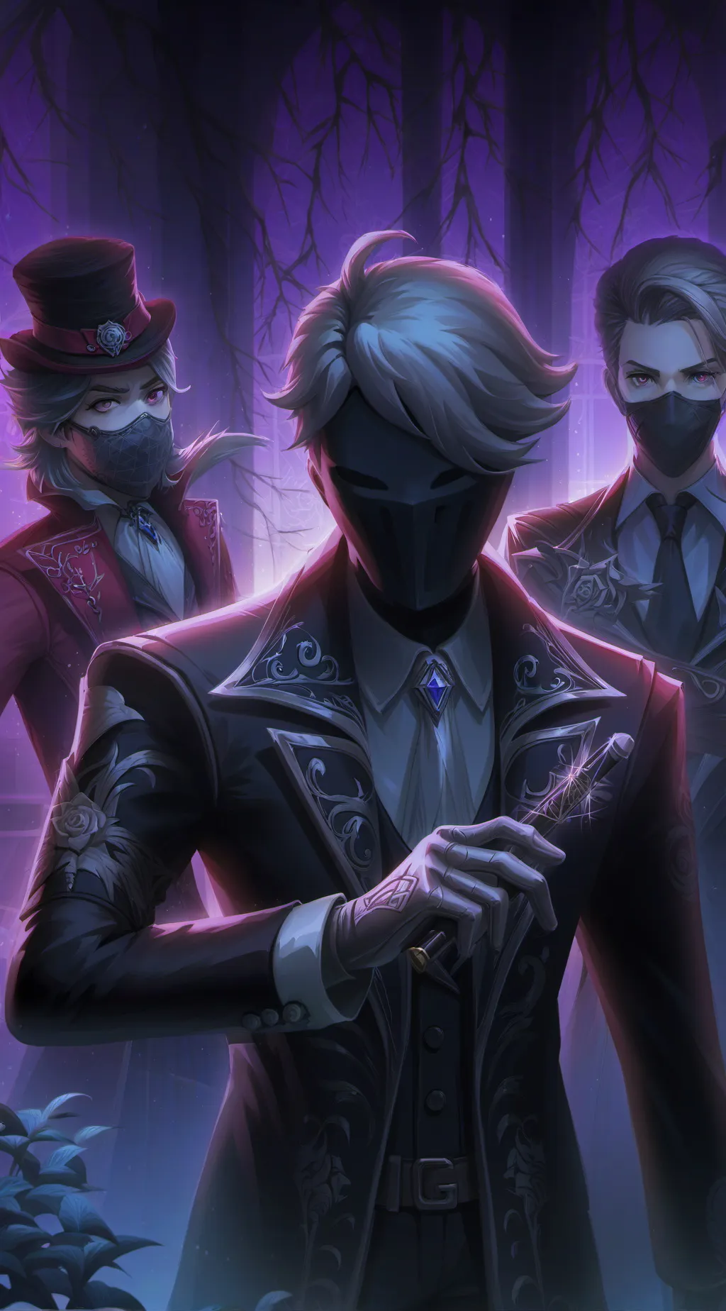 ai character: ANNOUNCEMENT  background