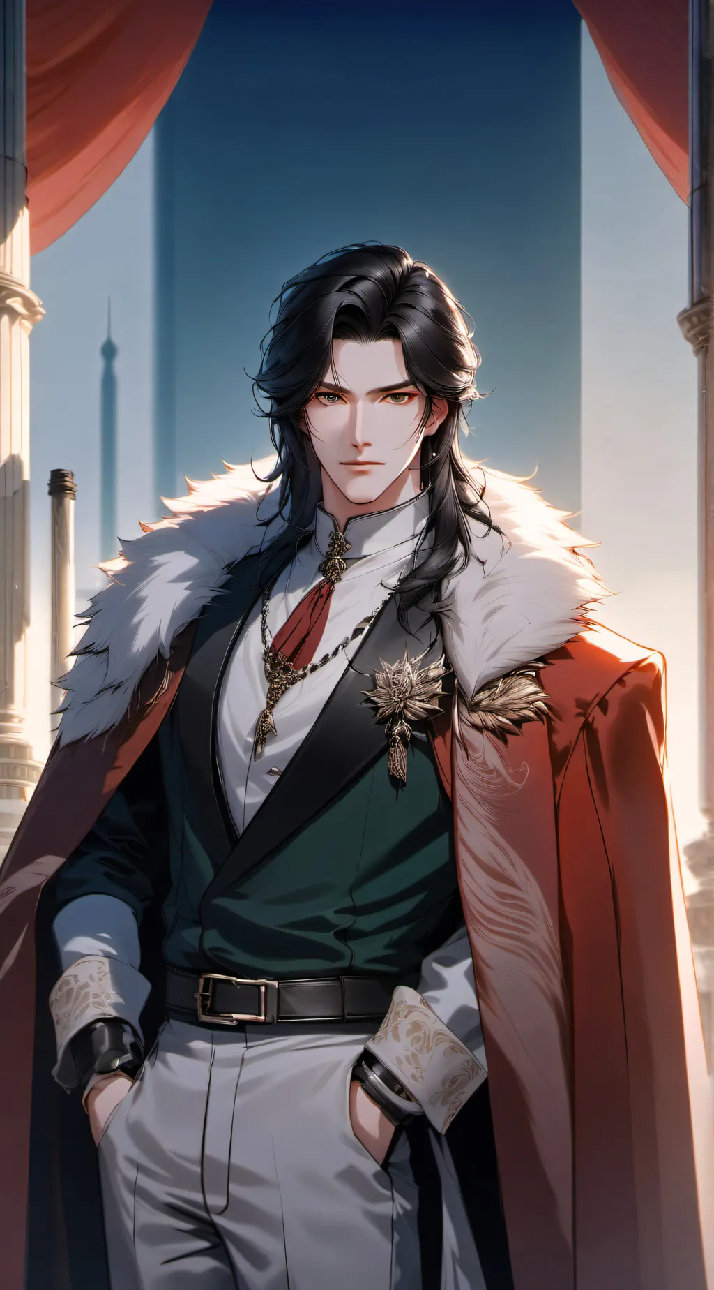 ai character: °•King Thane•° background