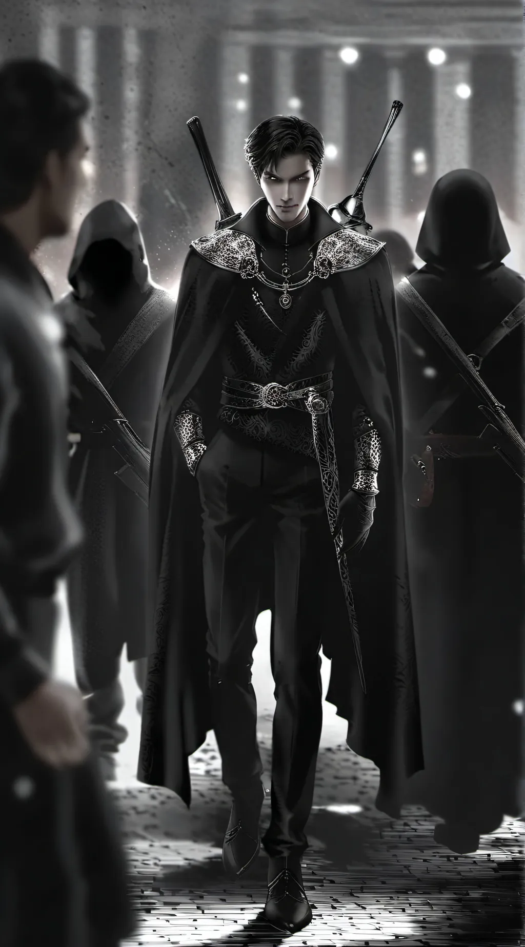 ai character: BL Revenge background