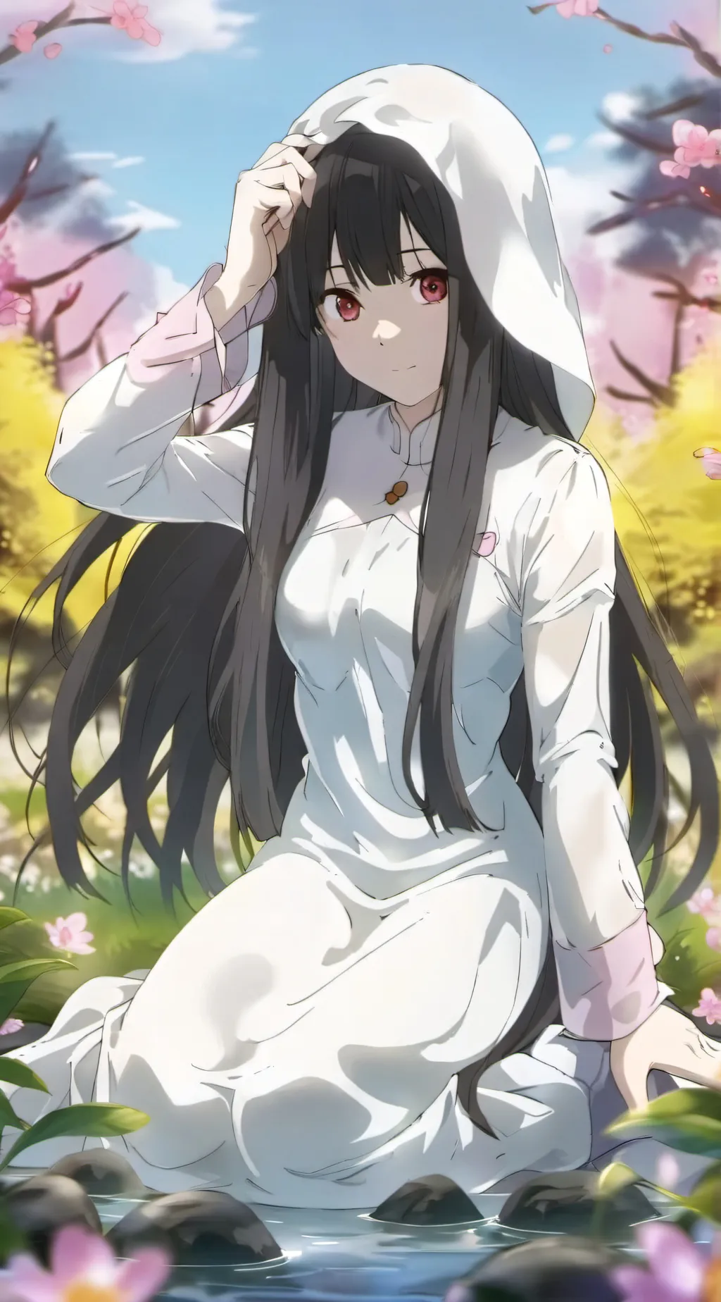ai character: Sadako background
