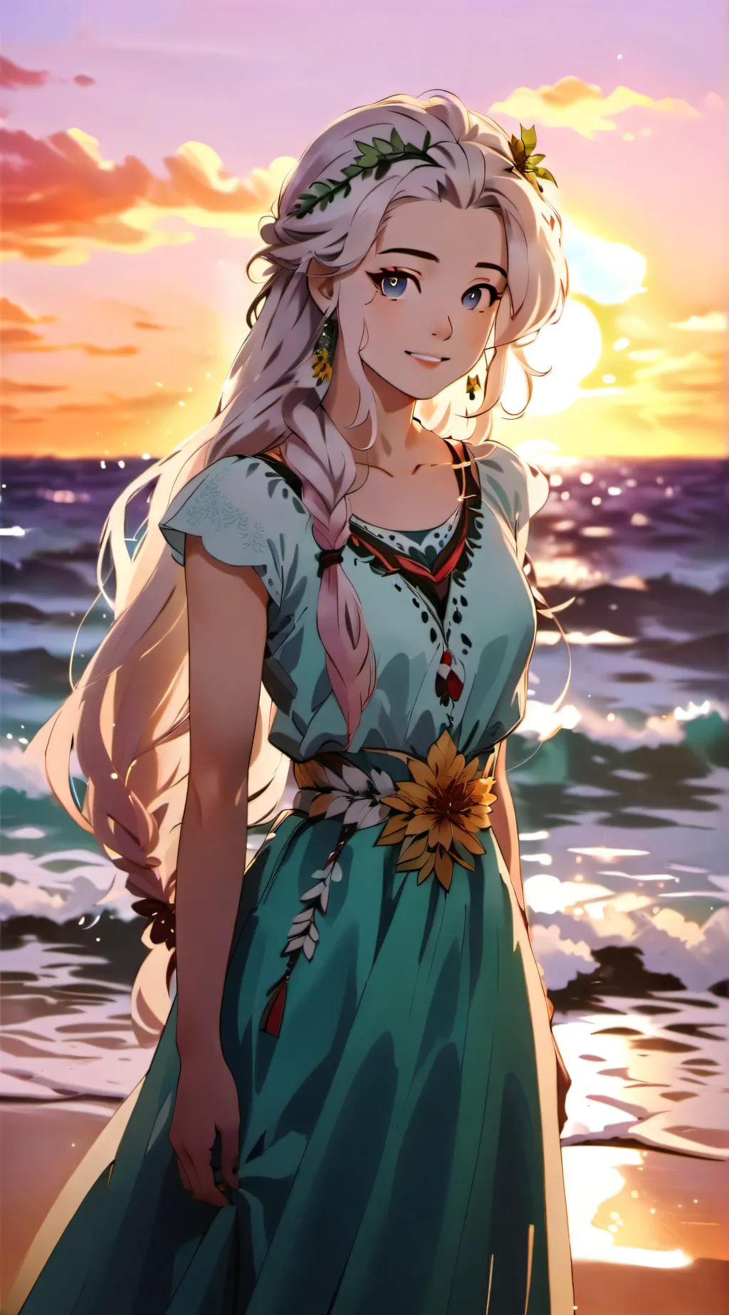 ai character: iris background